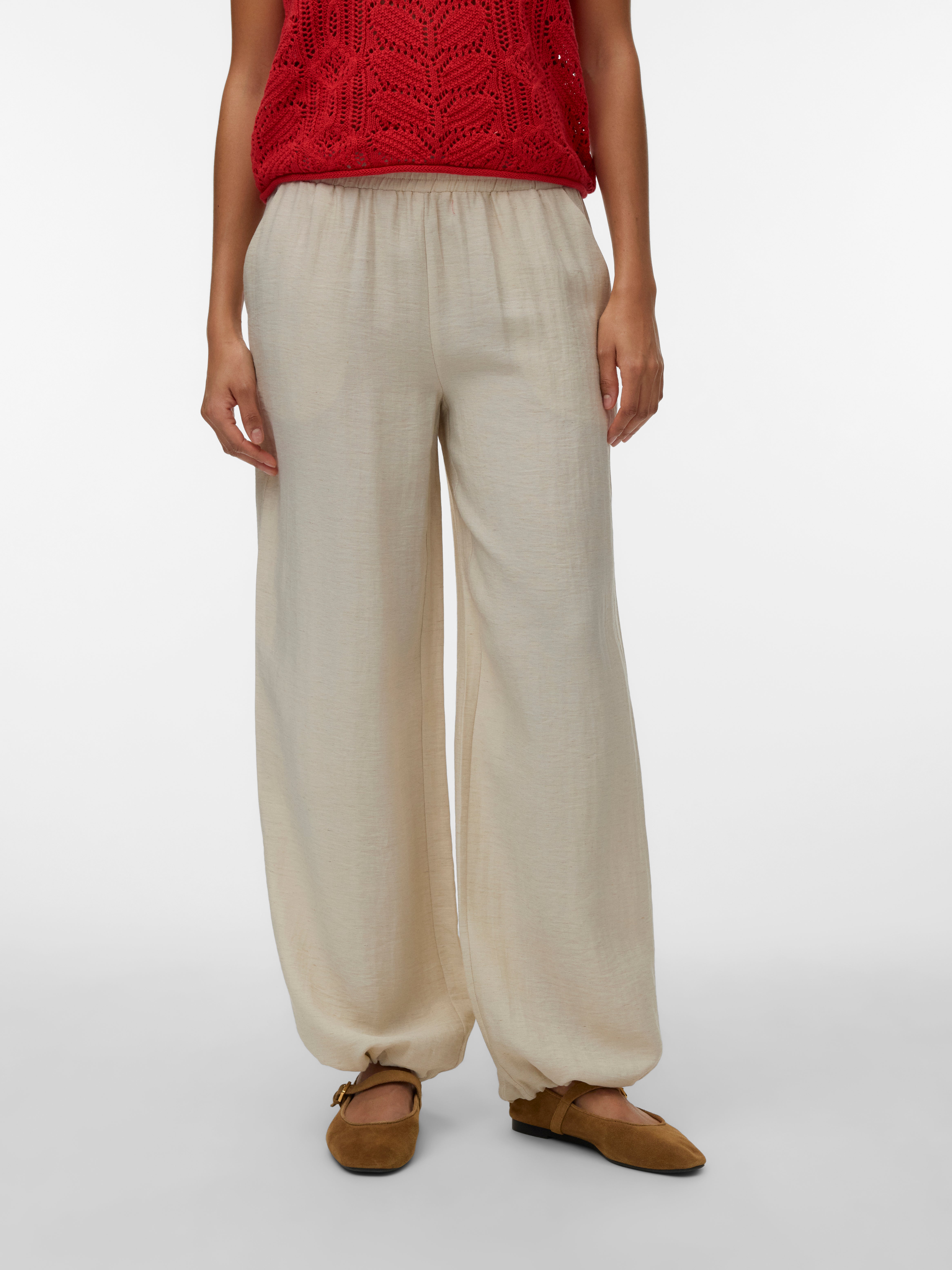 VERO MODA® VMHEAVEN Mid waist Trousers