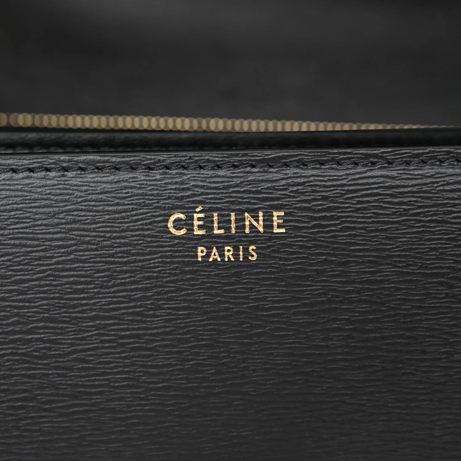 Liege Calfskin Medium Classic Box Flap Bag Anthracite