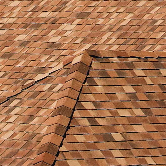 CertainTeed Mountain Ridge 10 in. Autumn Blend Hip & Ridge Shingles – 20 Linear Feet per Bundle