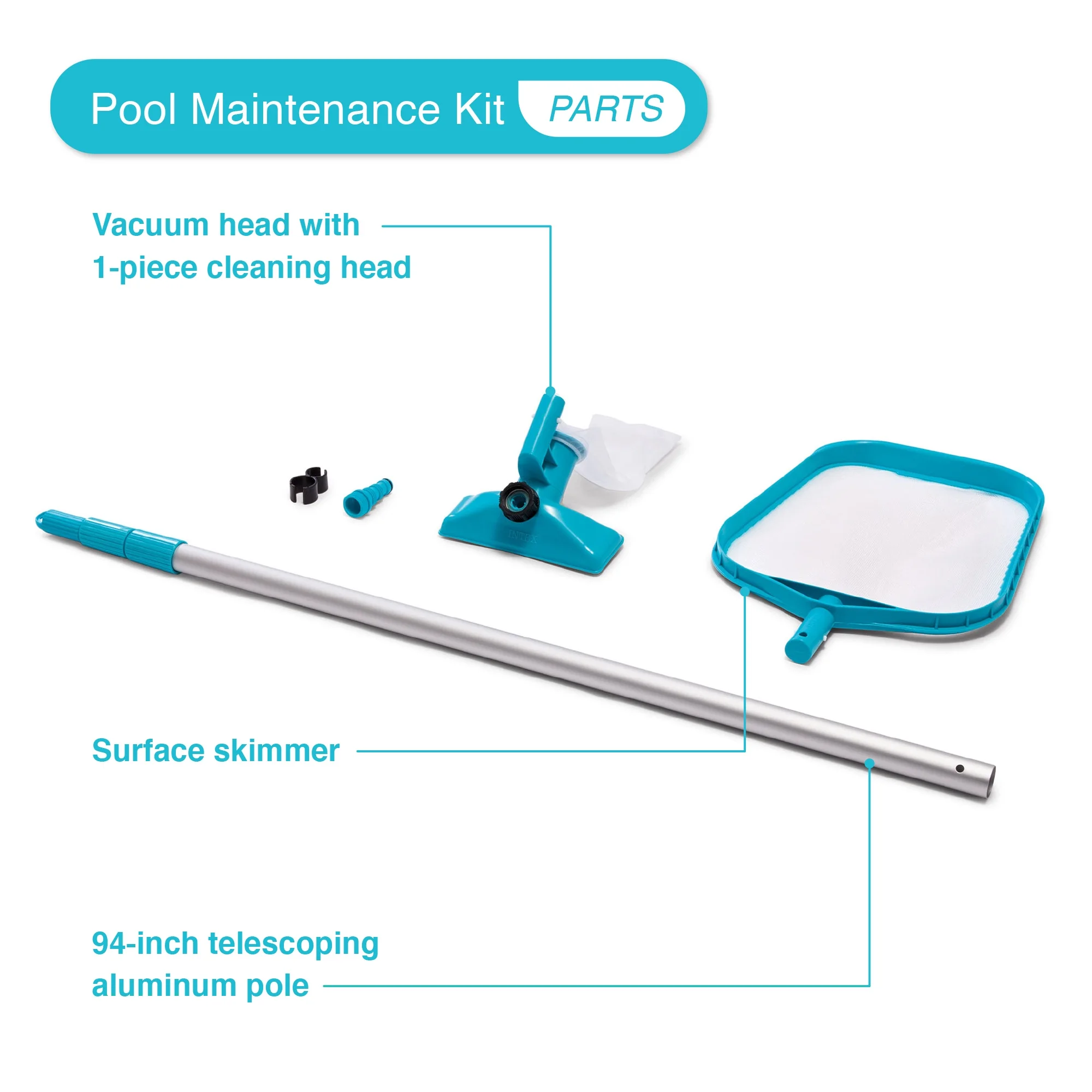 Intex 26719EH 14ft x 42in Prism Frame Above Ground Swimming Pool with Pump