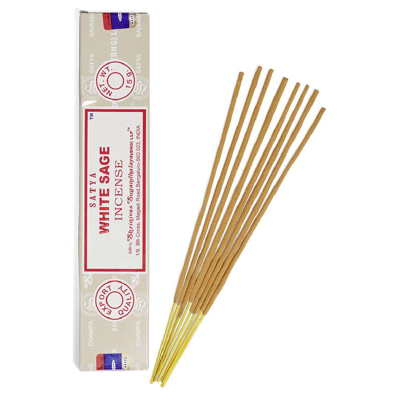Lot de 8 bâtonnets d'encens - 3 modèles