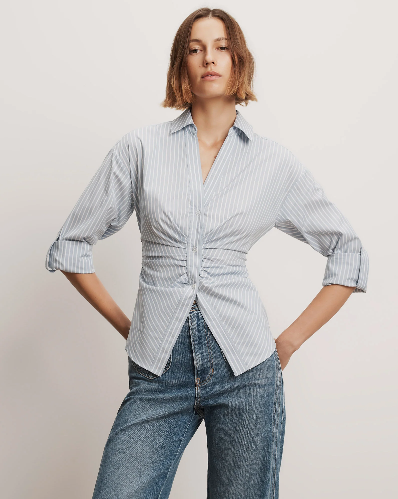 Devra Button-Down Shirt