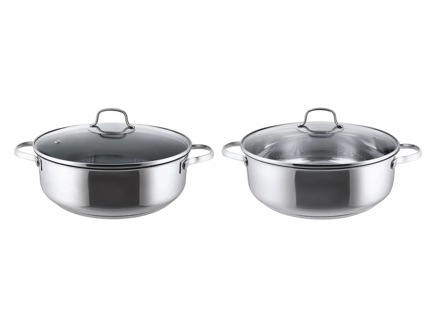 SILVERCREST Casserole en acier inoxydable,  28 cm