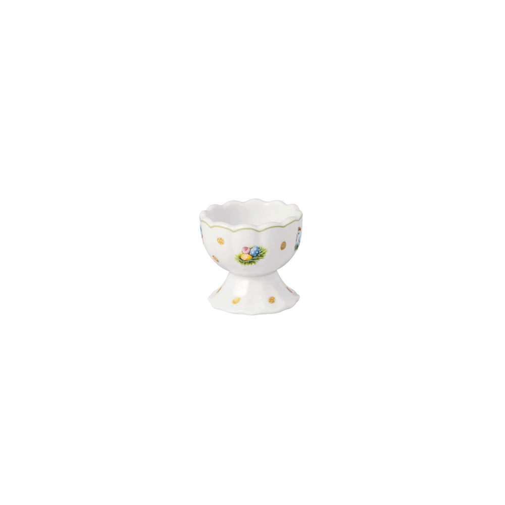 Easter Delight Egg cup - Green, Premium Porcelain