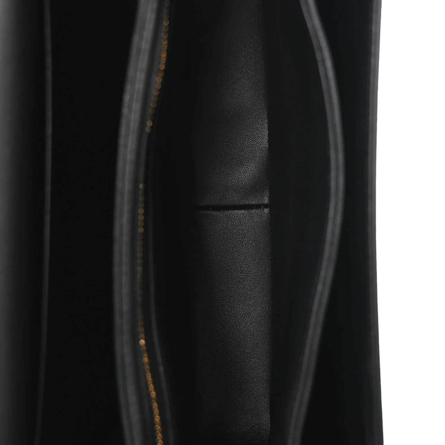 Shiny Calfskin Medium Triomphe Black