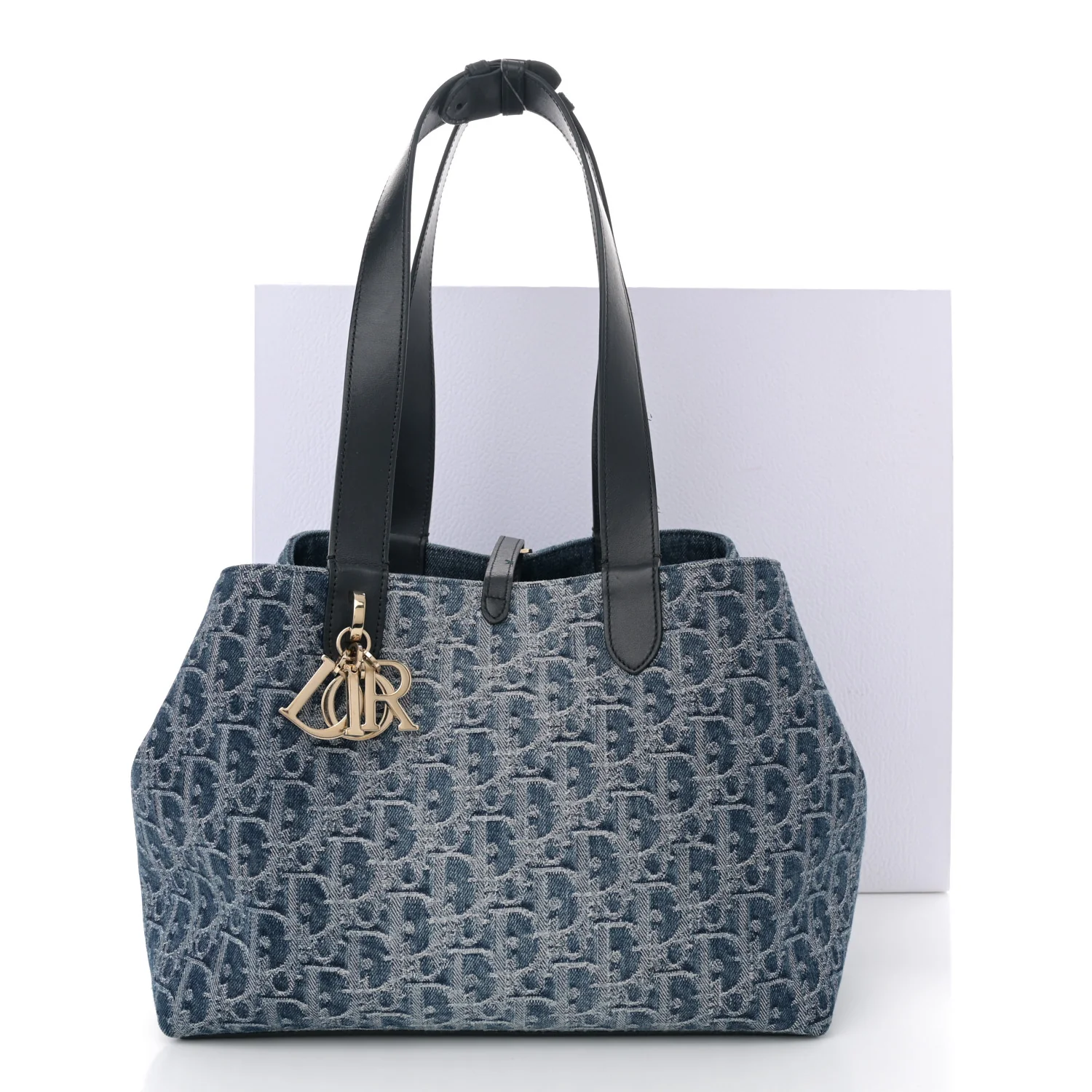 Denim Jacquard Oblique Medium Toujours Blue