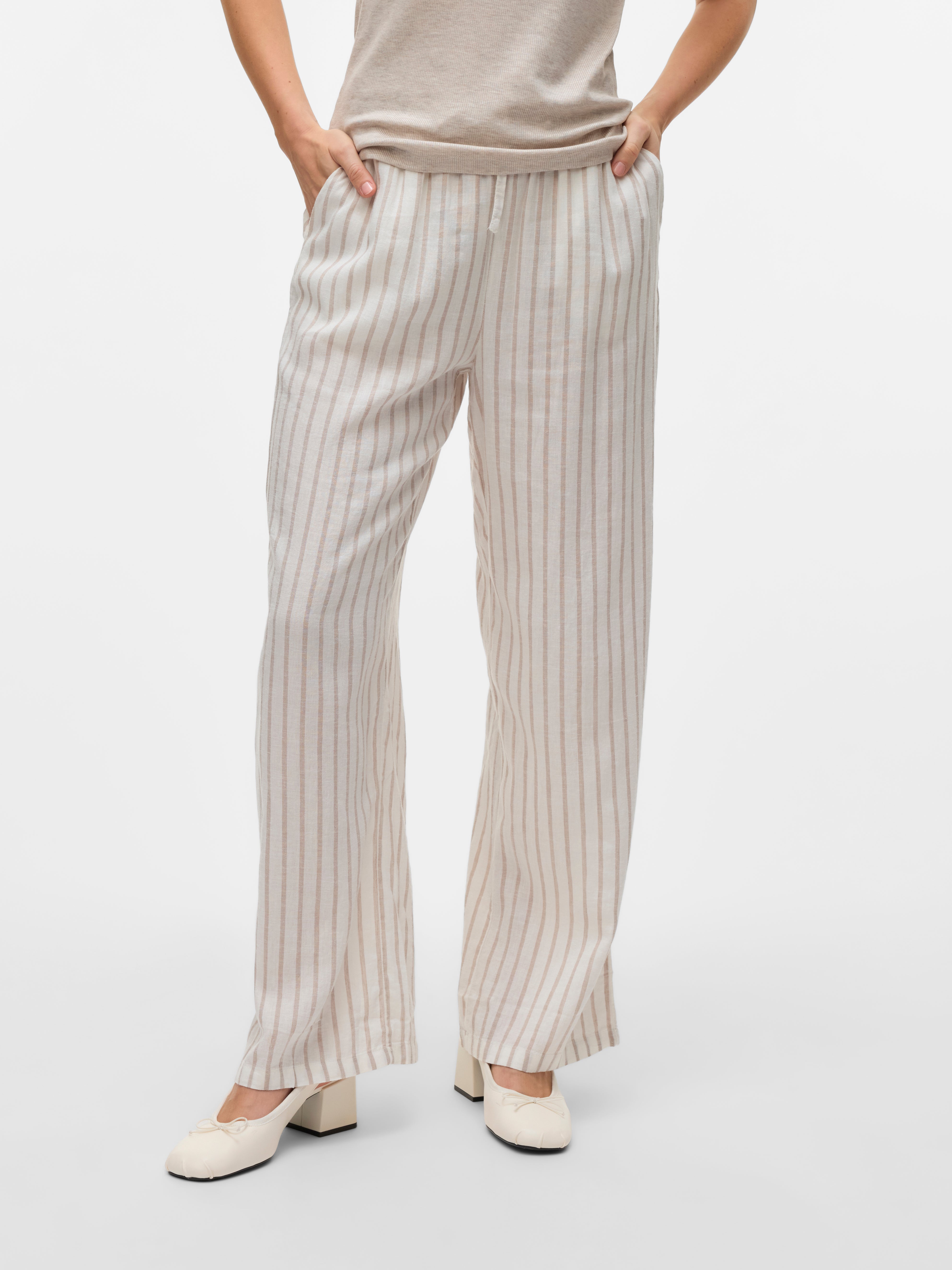 VERO MODA® VMLINN Mid waist Trousers