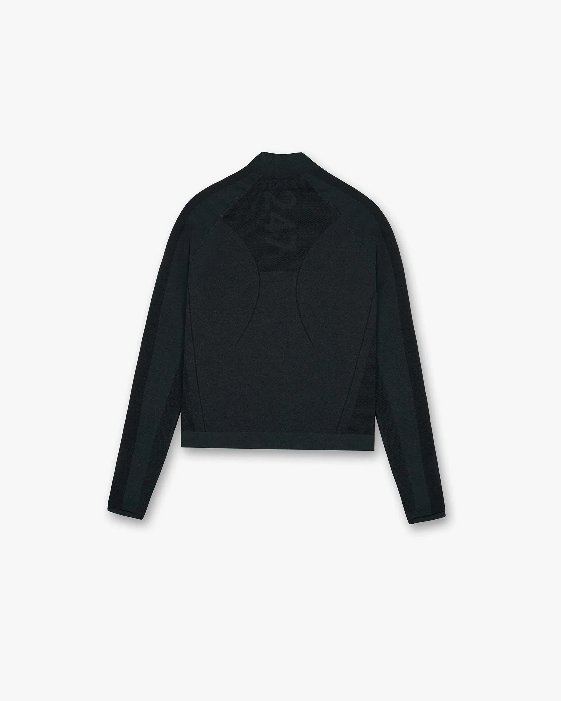 247 Sculpt Seamless Quarter Zip Jacket - Black