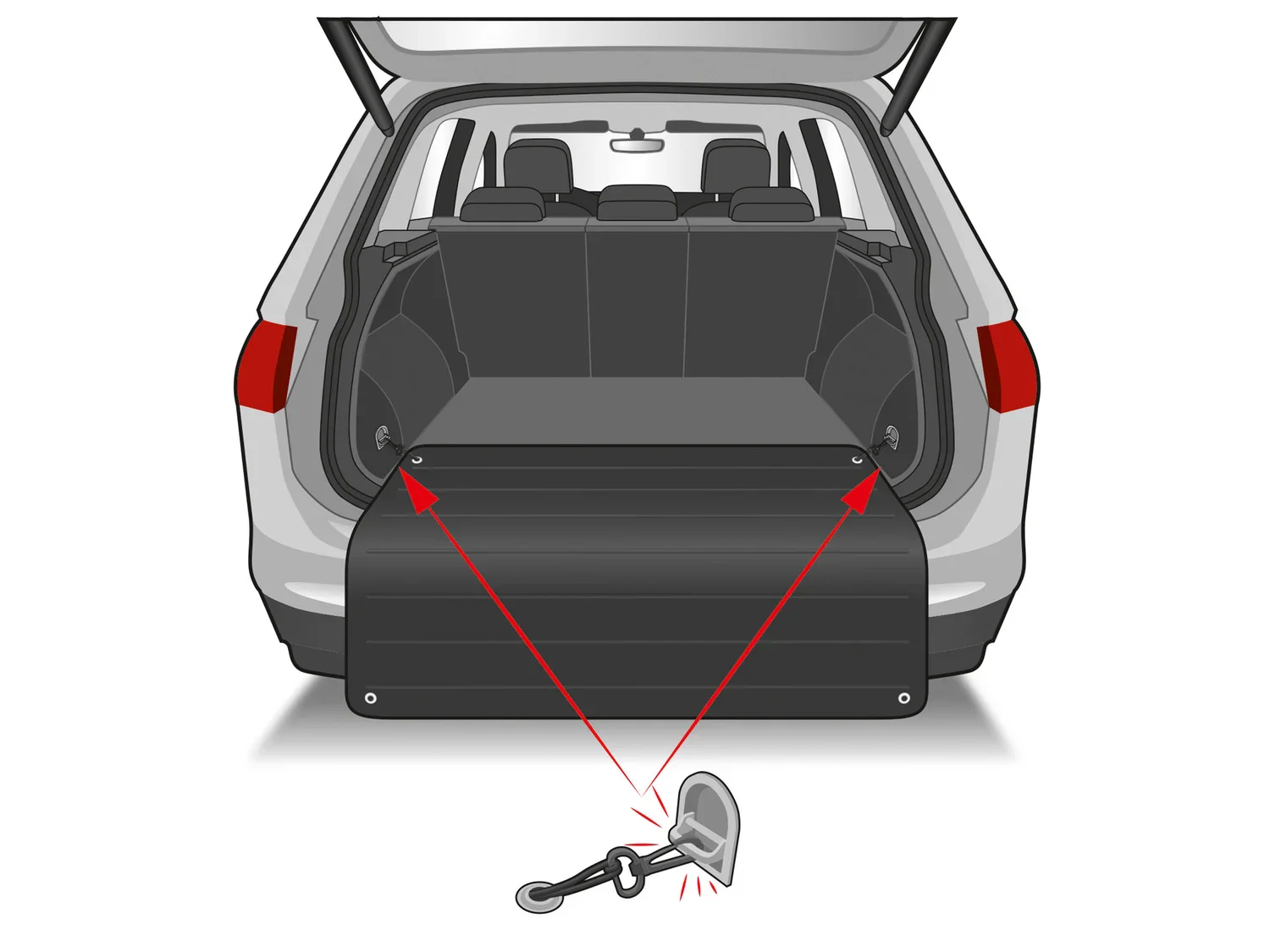 ULTIMATE SPEED Accessoire pour coffre de voiture