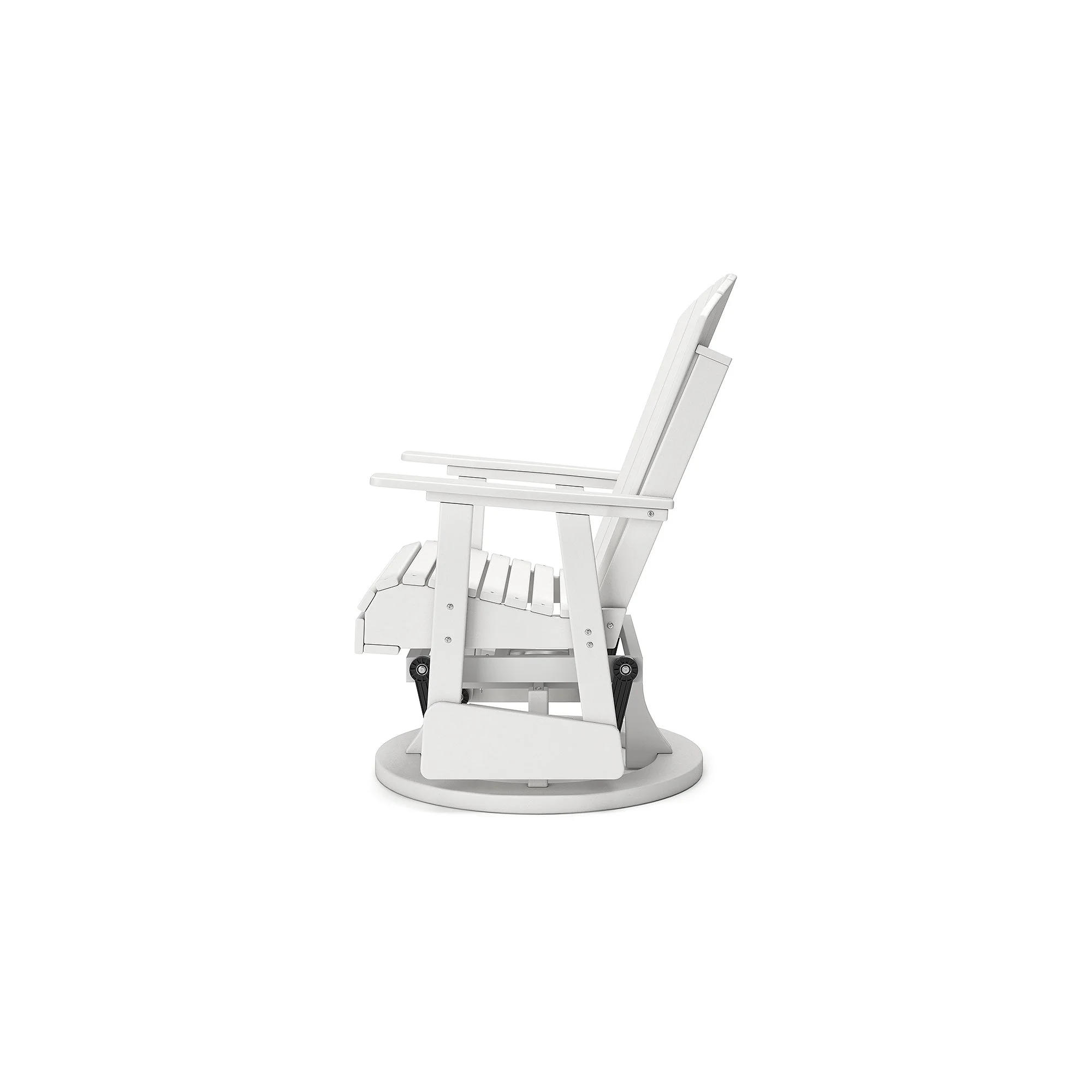 Signature Design by Hyland wave Outdoor Swivel Glider Chair, White(White) - Image 8