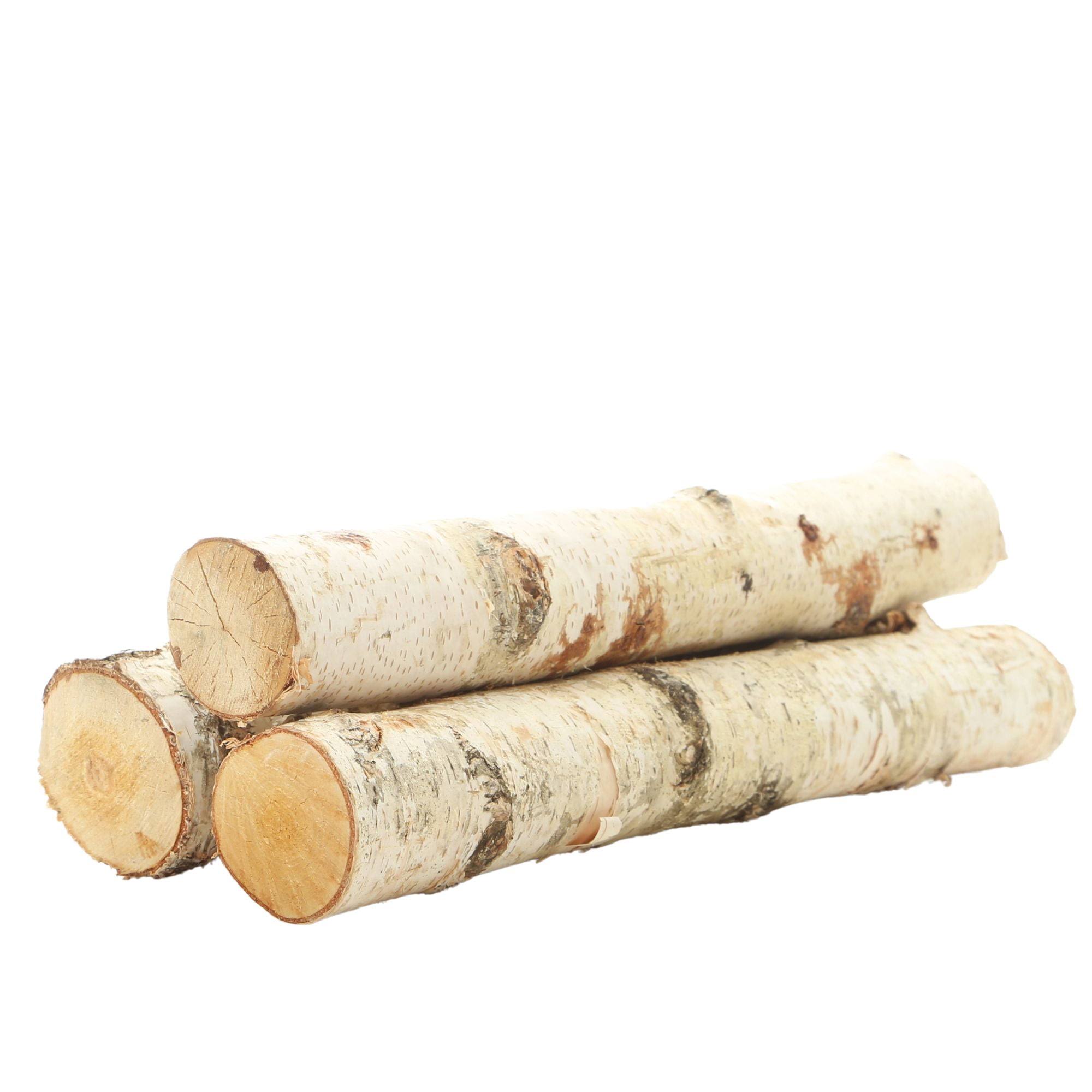 Proflora Birch Logs - 3 Pack