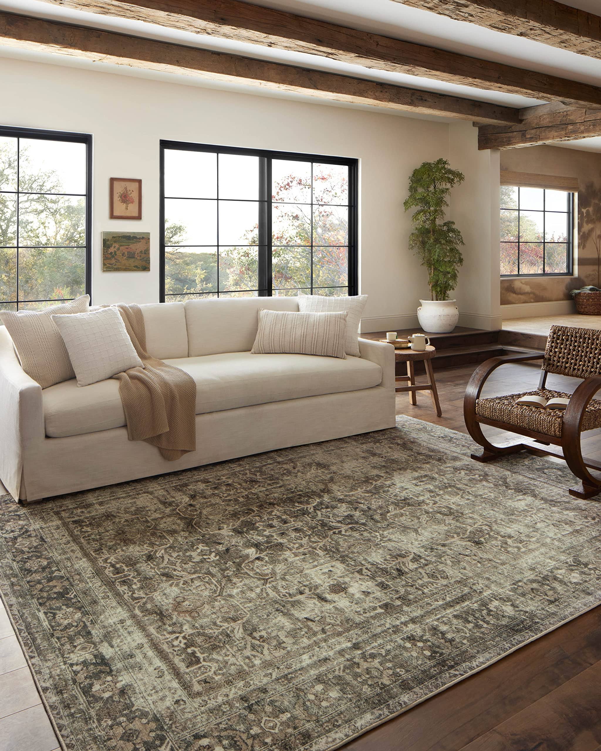Joanna Gaines x Loloi - Sinclair Pebble Taupe Rug: 7'-6