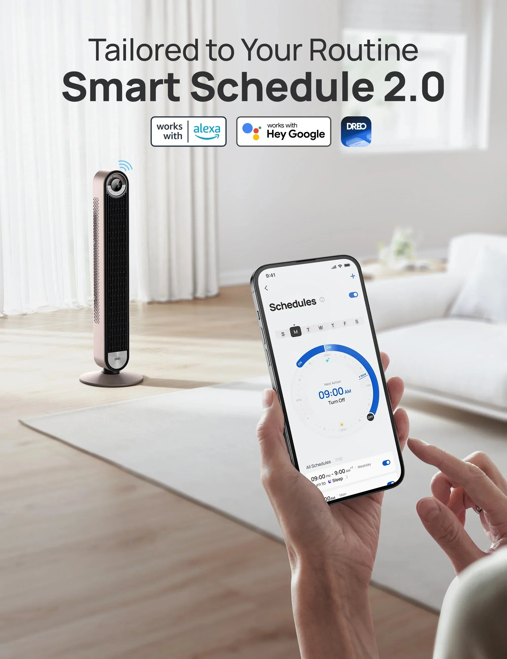 Smart Tower Fan 519S