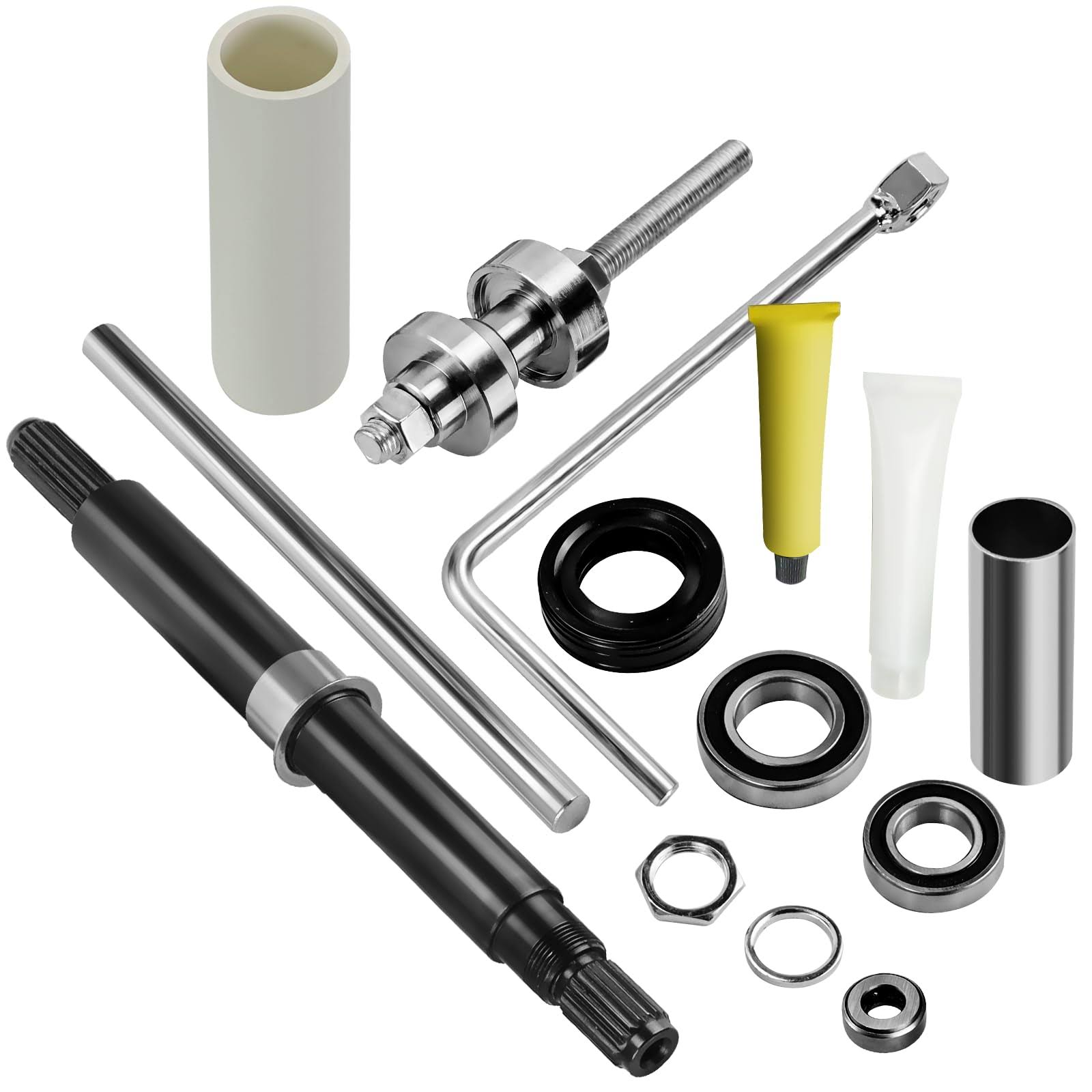 Funmit W10435302 Washer Bearing and Tub Seal Kit & W10447783 Bearing Installation Tool Fits for Whirlpool Cabrio Washer