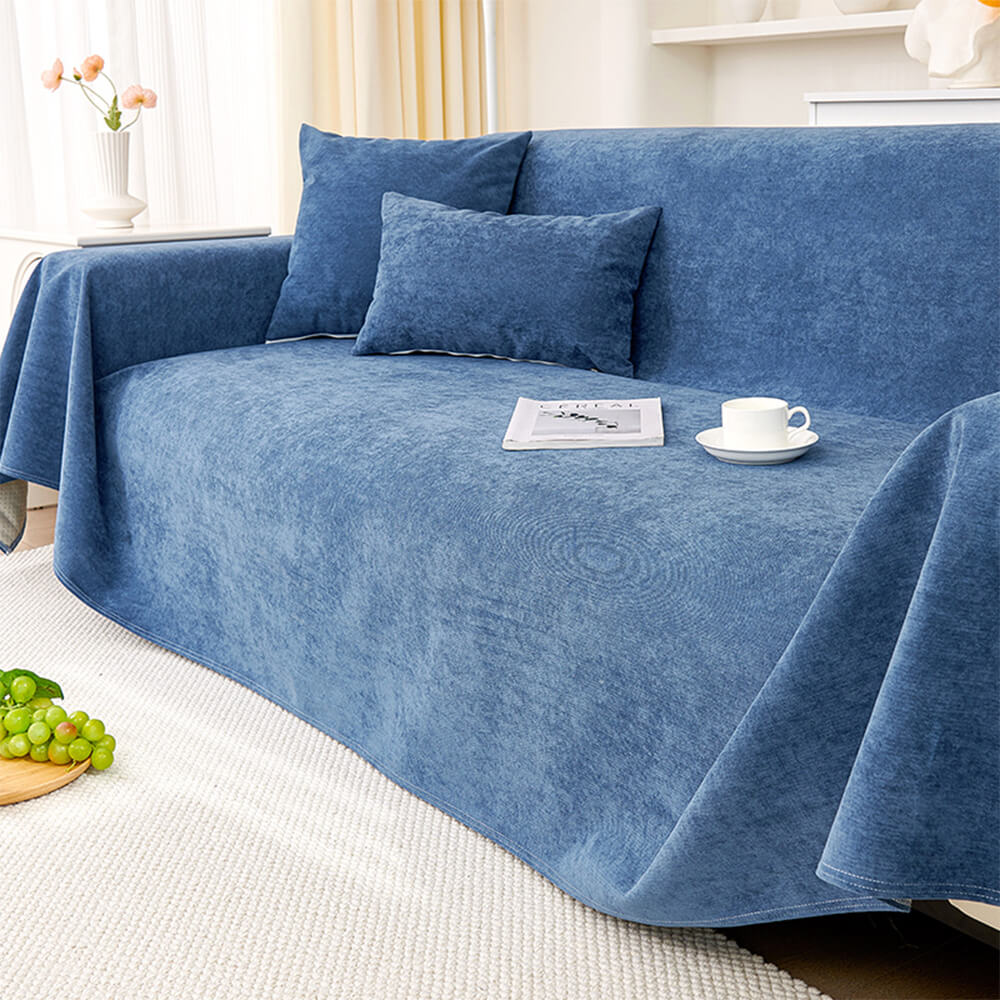 Soft and Waterproof Scratch-Resistant Non-Linting Throw Armchair Cover