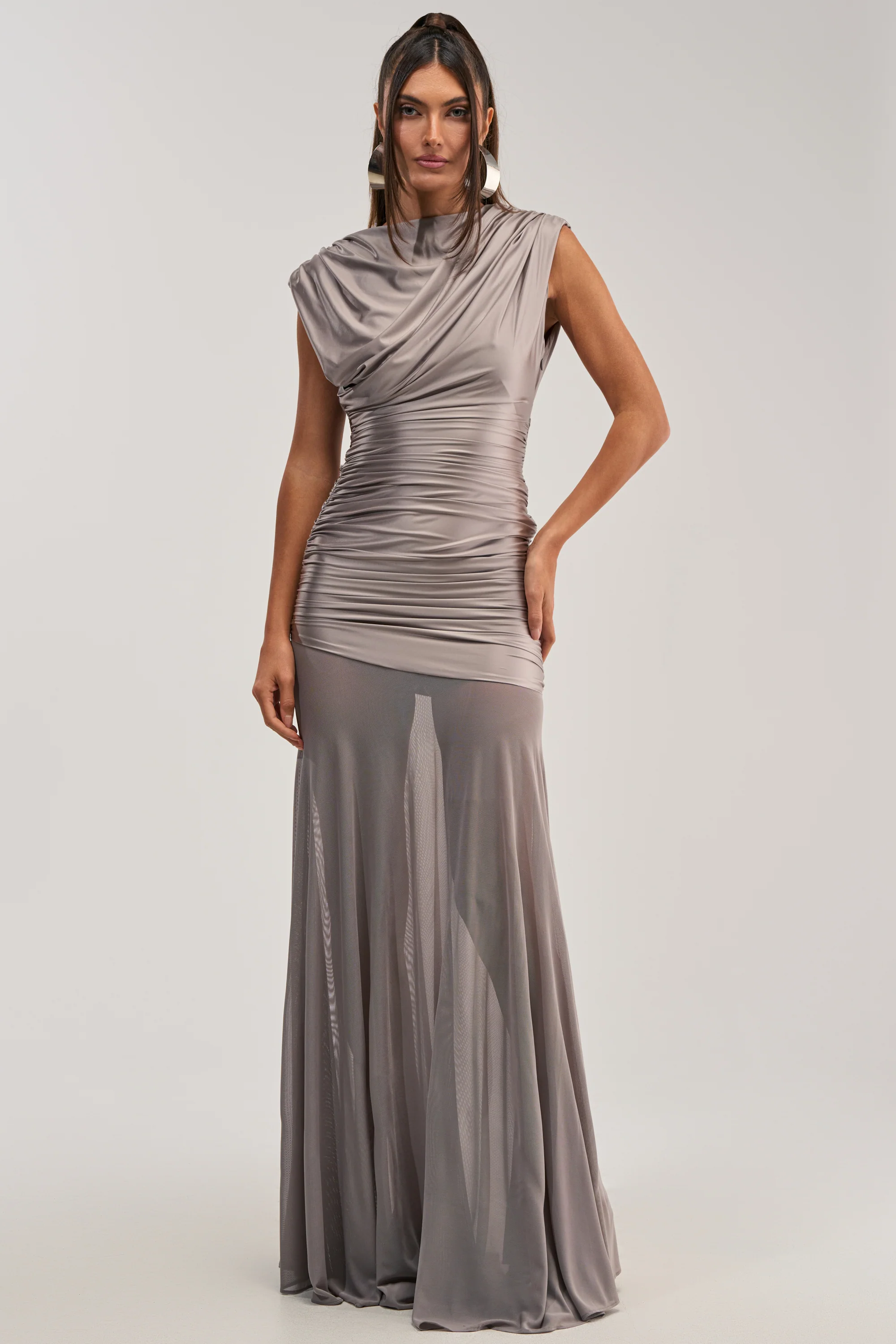 LIMITLESS SATIN MAXI DRESS - Akira Store