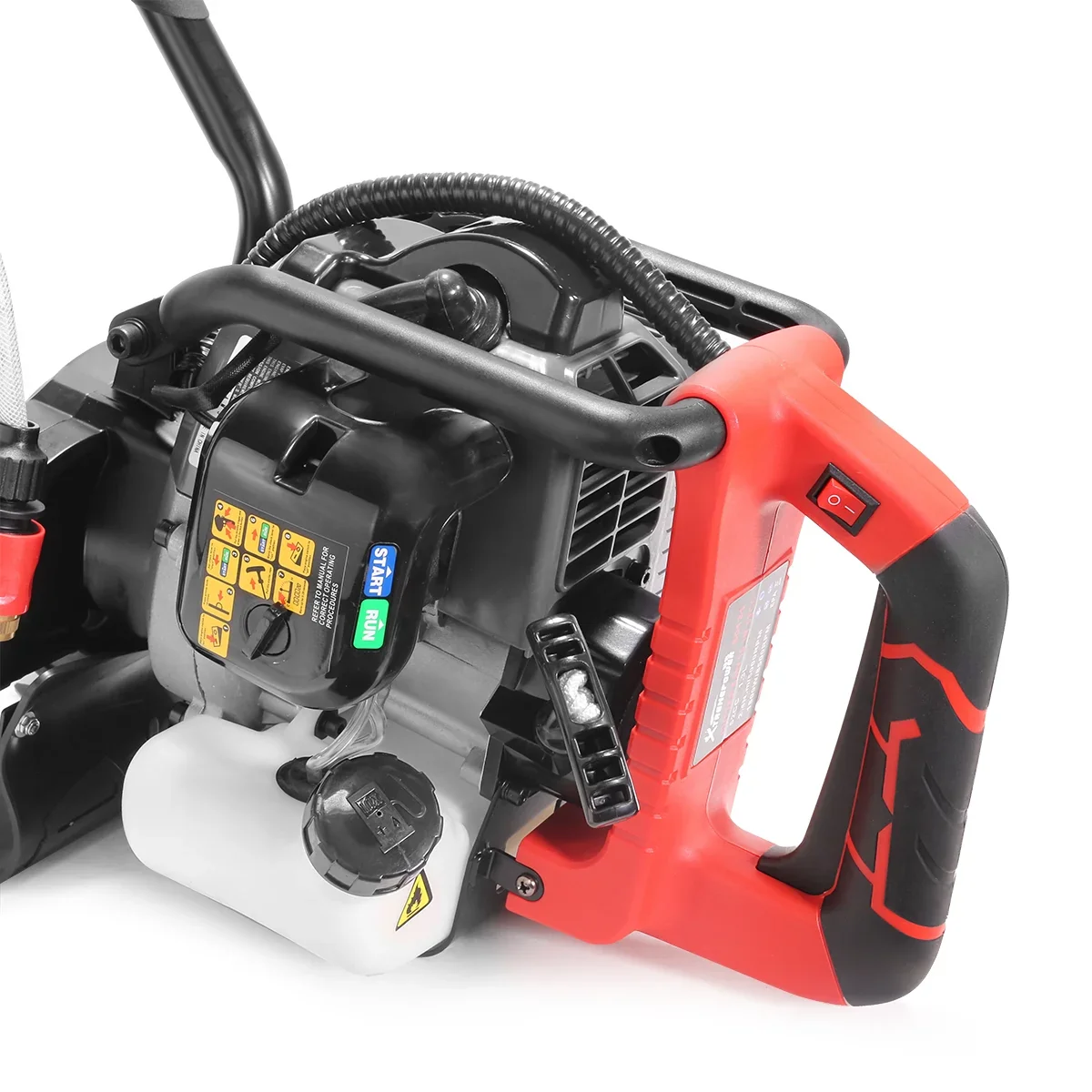 XtremepowerUS 14 Electric Concrete Saw, 2600W/15A Motor, Circular Saw Cutter With 5 Cutting Depth, Wet/Dry Disk Saw Cutter Includes Water Line, Pump For Stone, Brick, Porcelain, Concrete
