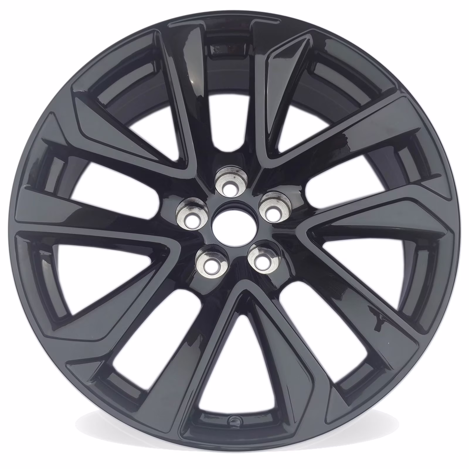 18" Single 18x8 Gloss Black Alloy Wheel For Toyota Corolla 2019-2022 OEM Design Replacement Rim