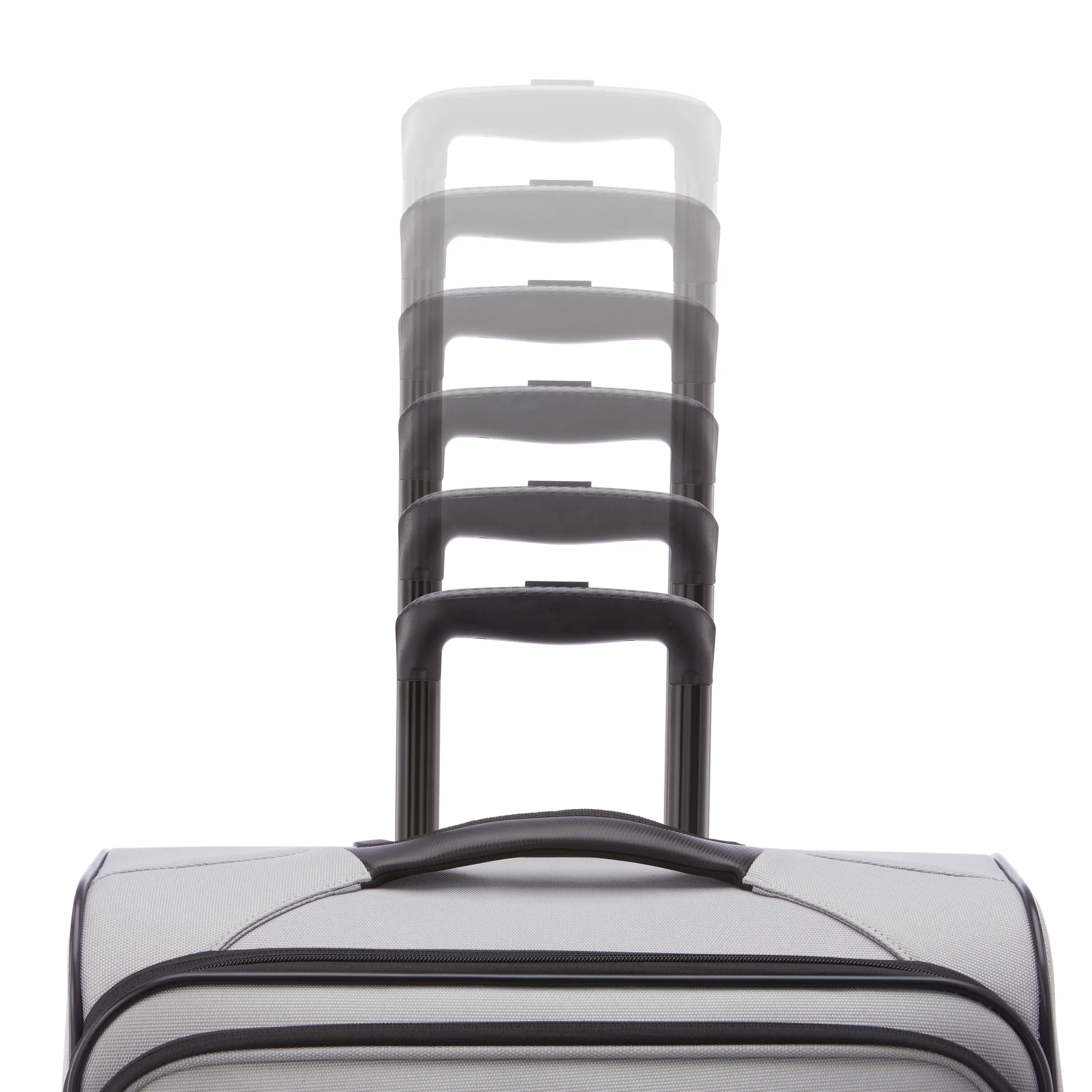 American Tourister X-Lite 3-Piece Luggage Set with Spinner Wheels - Light Grey