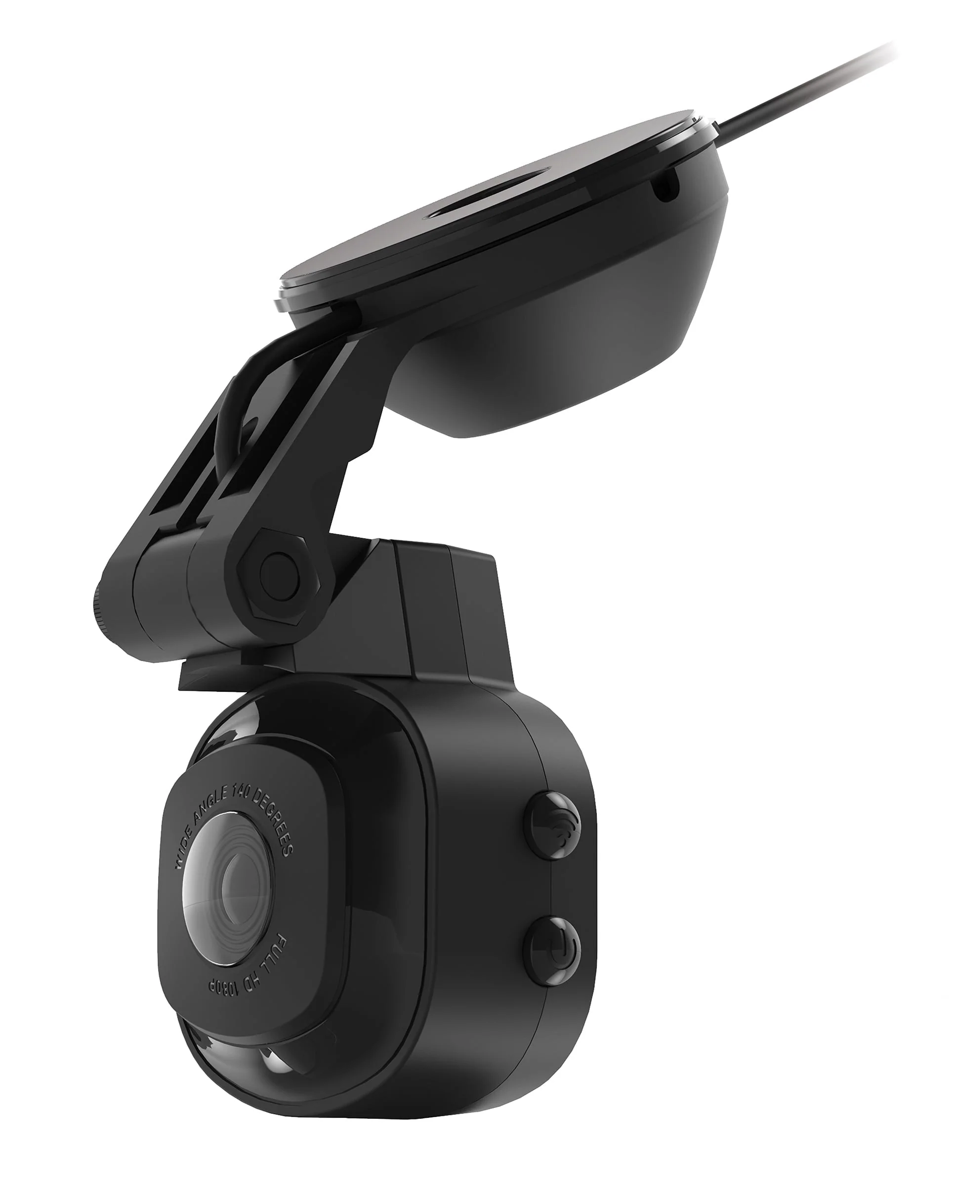 Scosche NEXC11032W SP1 Full HD Smart Windshield Mount Car Dash Cam Powered by Nexar Black Image 3