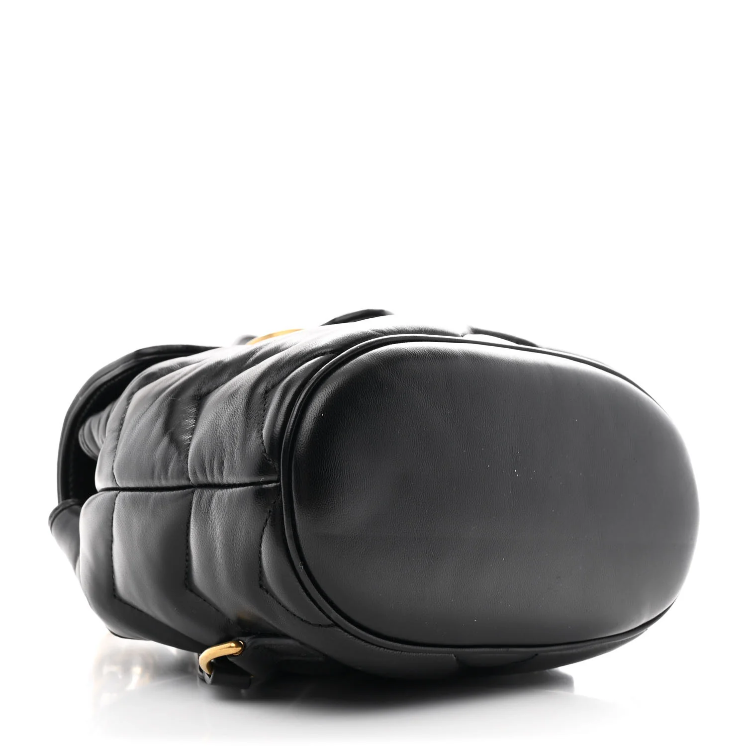 Nappa Chevron Matelasse GG Marmont Backpack Black