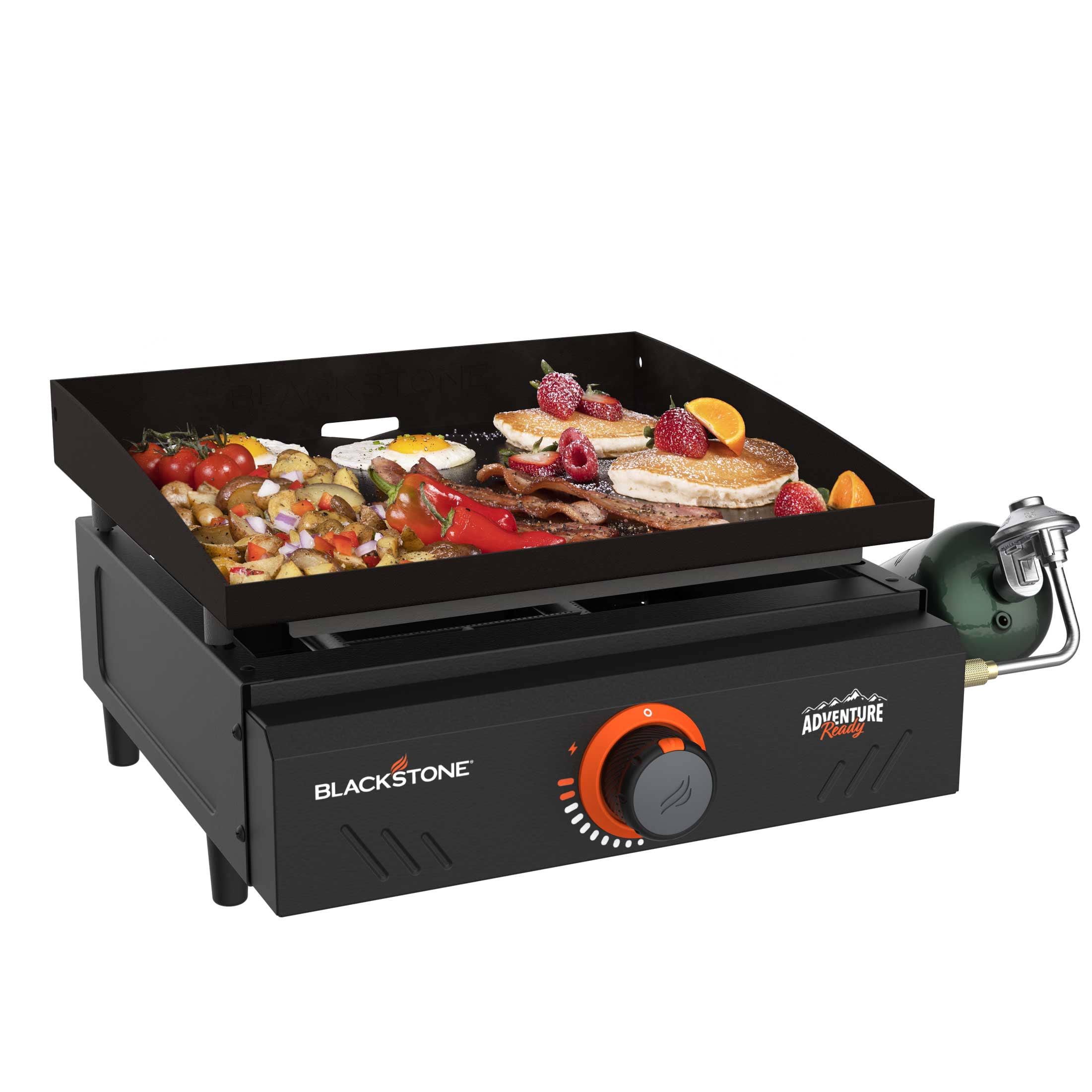 Blackstone Adventure Ready Single Burner 17 Tabletop Griddle with Non Slip Feet