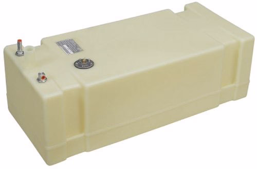 27 Gallon Permanent Fuel Tank Durable Plastic Boat Accessory
