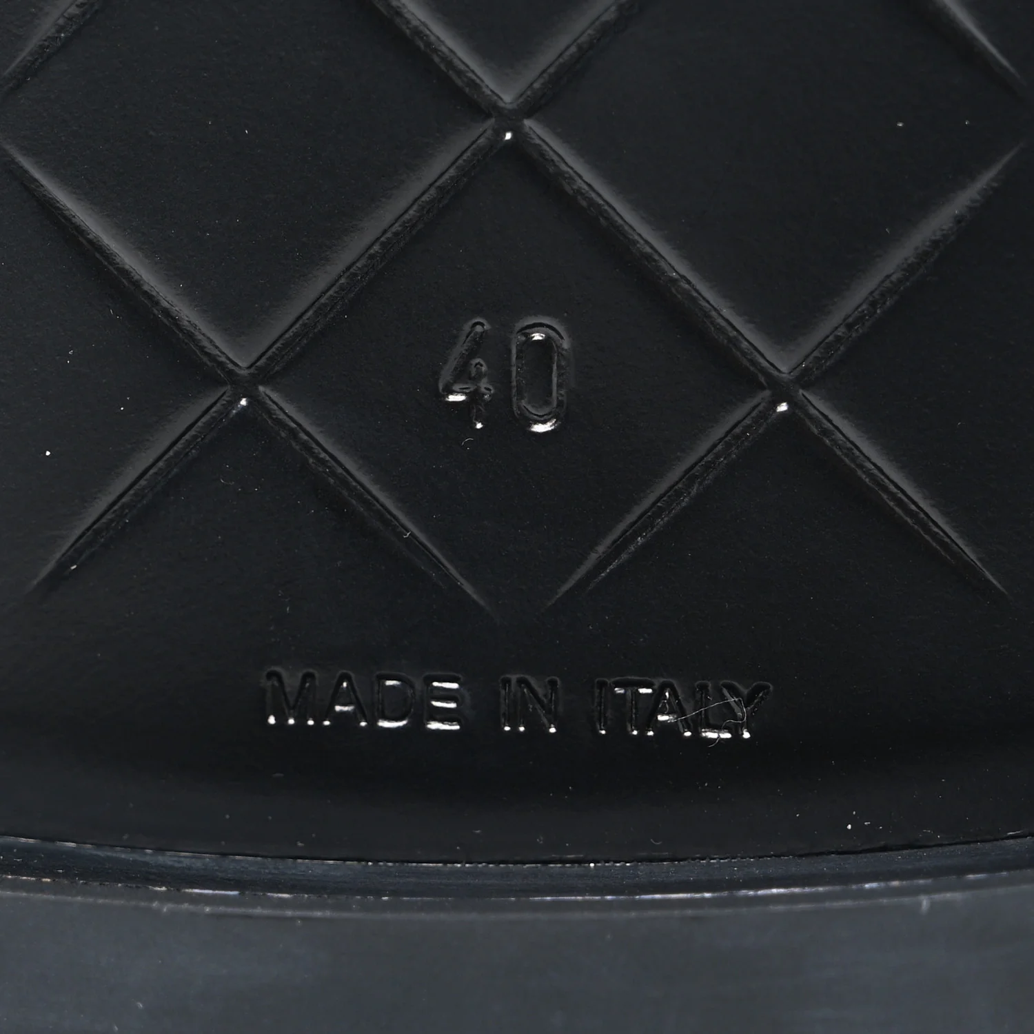 Lambskin Quilted CC Turnlock Mules 40 Black