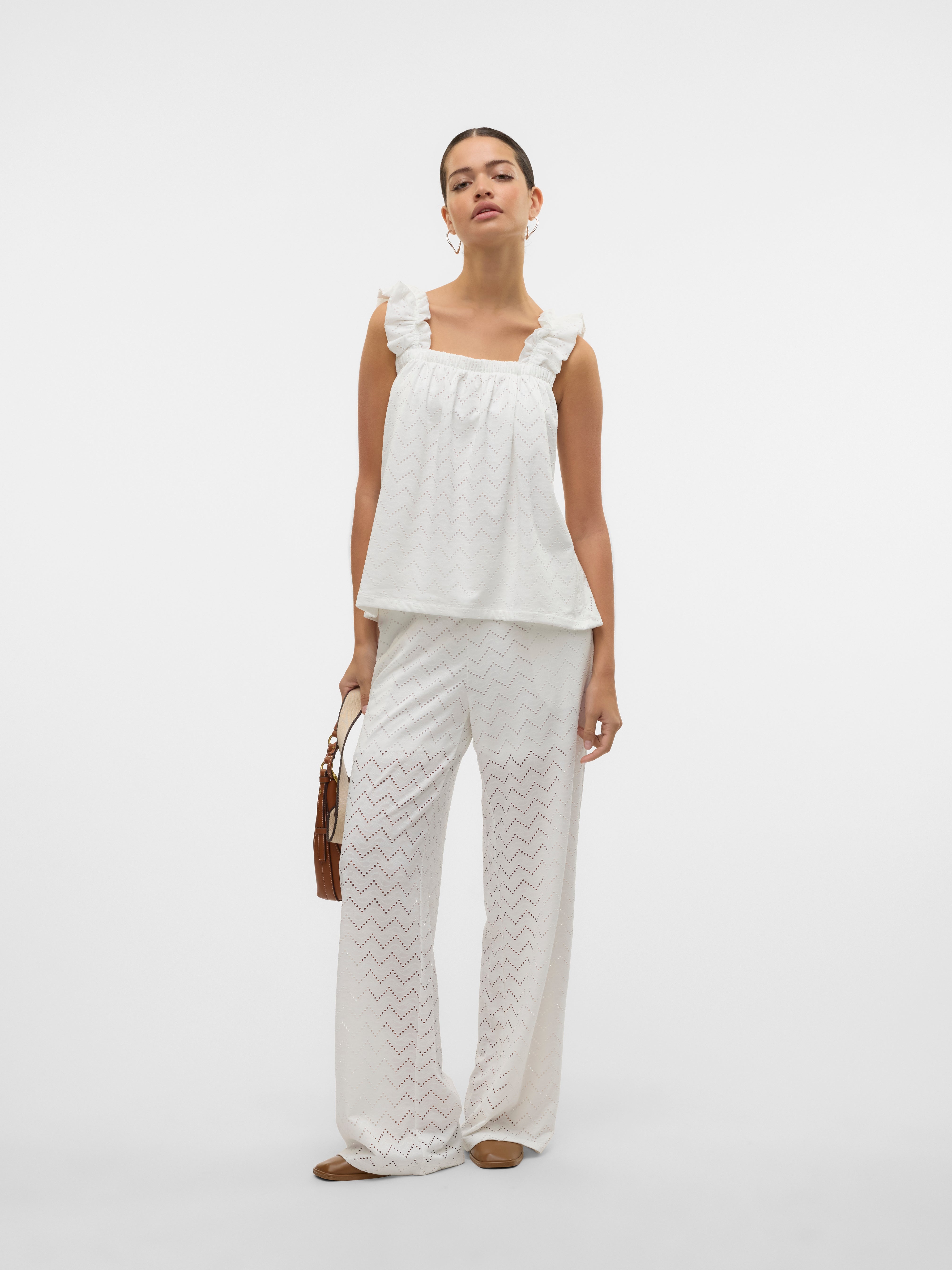VERO MODA® VMTHAS Mid waist Trousers