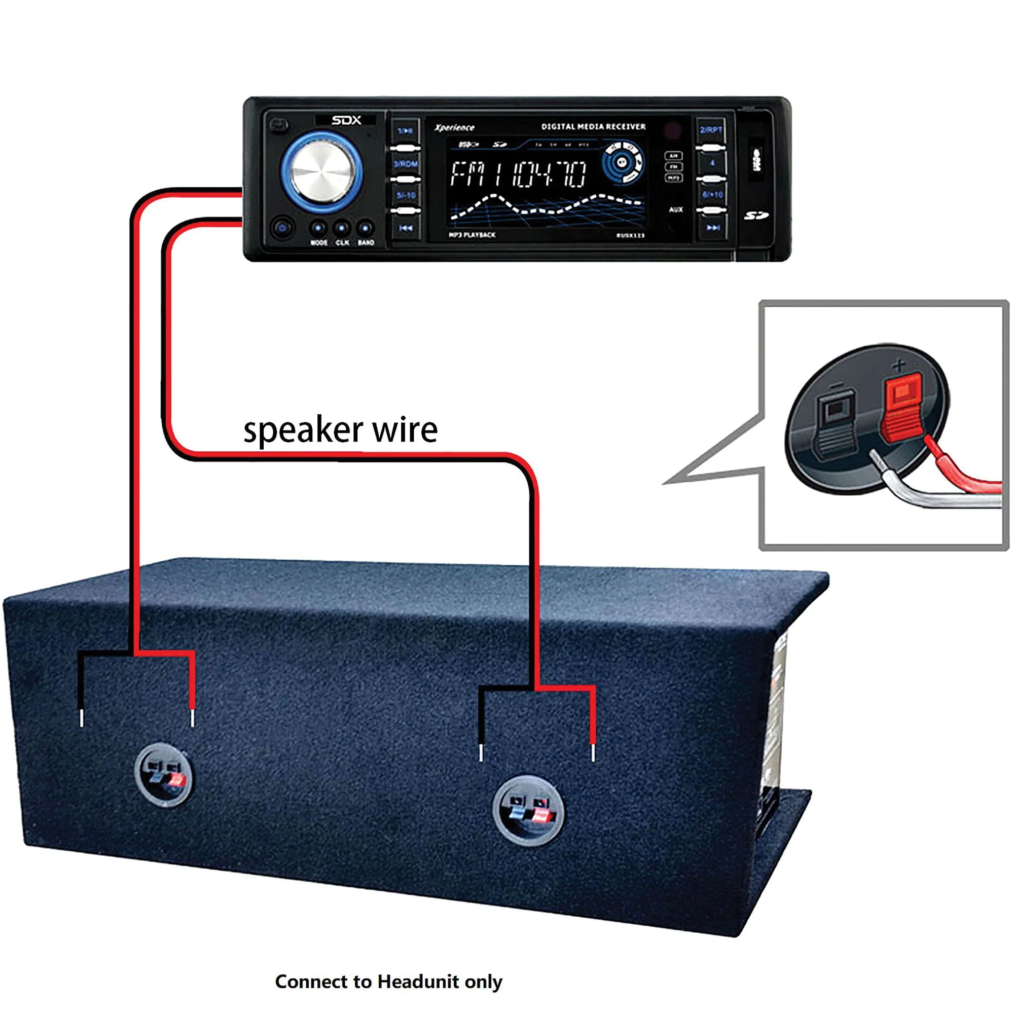 Sondpex BB14065 6.5 In. 400 Watt 2 - Way Speaker System