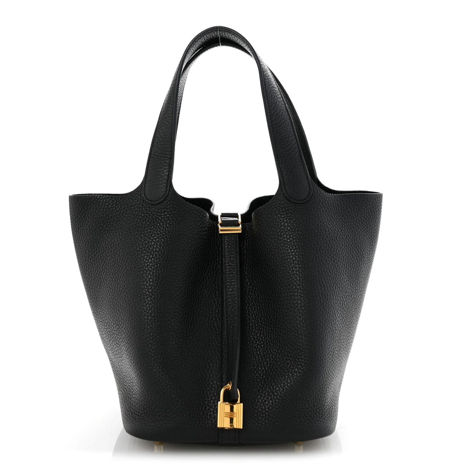 Taurillon Clemence Picotin Lock 22 MM Black