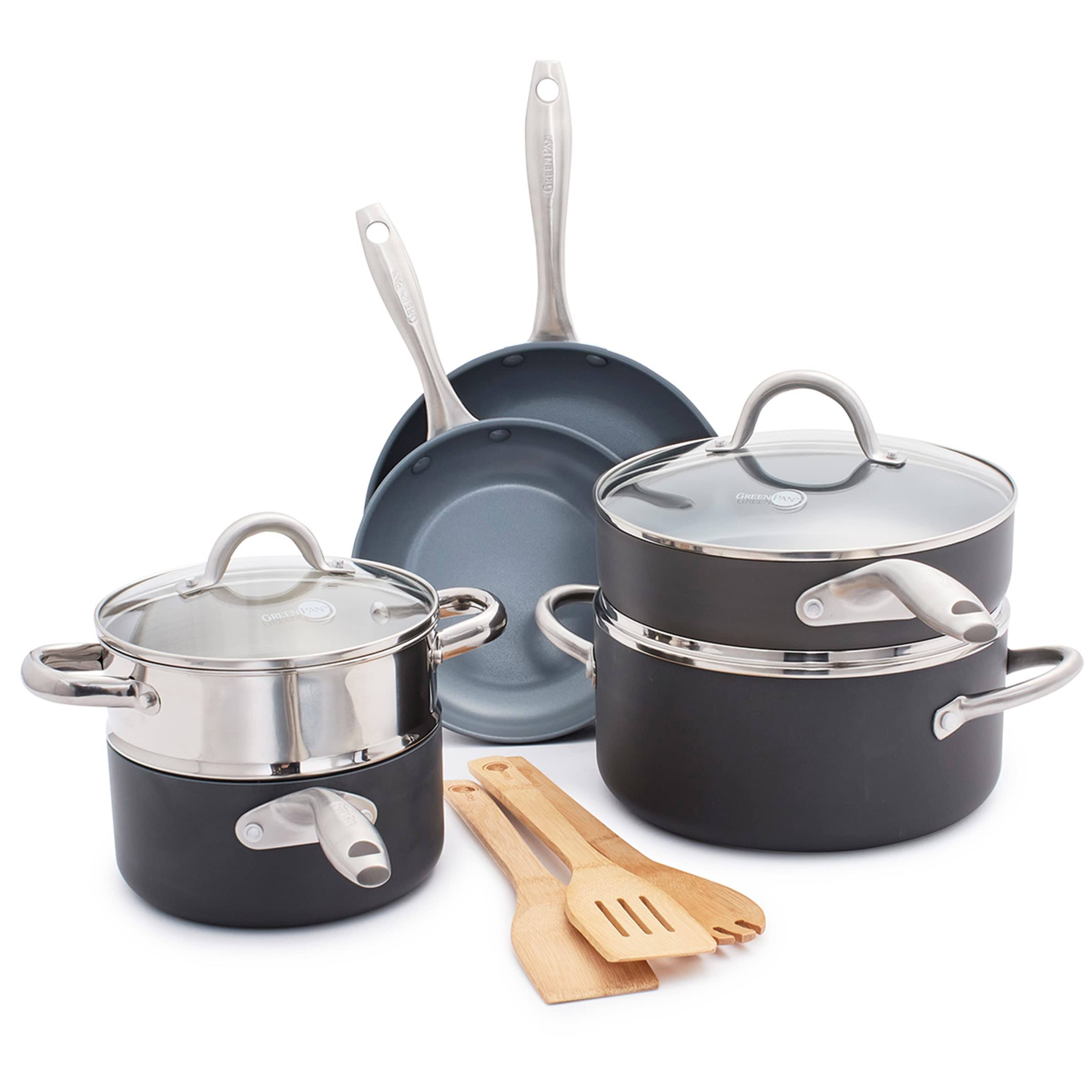 GreenPan Lima 12-Piece Ceramic Nonstick Cookware Set