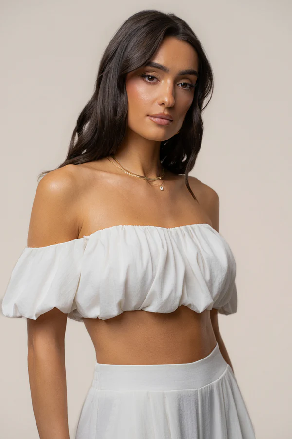 Ivory Sunset Breeze Pant Set