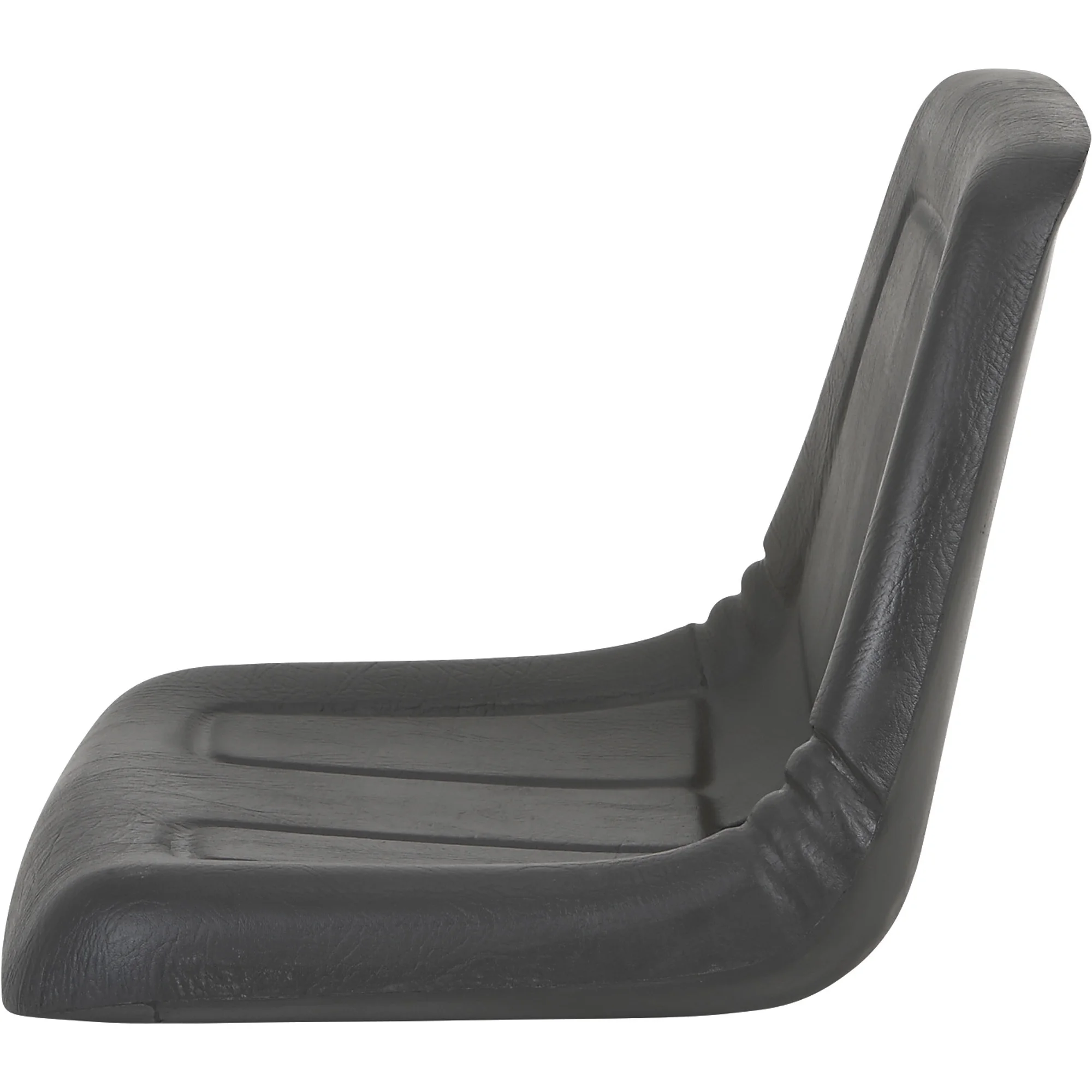 Black Talon High - Back Lawn Mower Seat, Black, Model# 115000BK