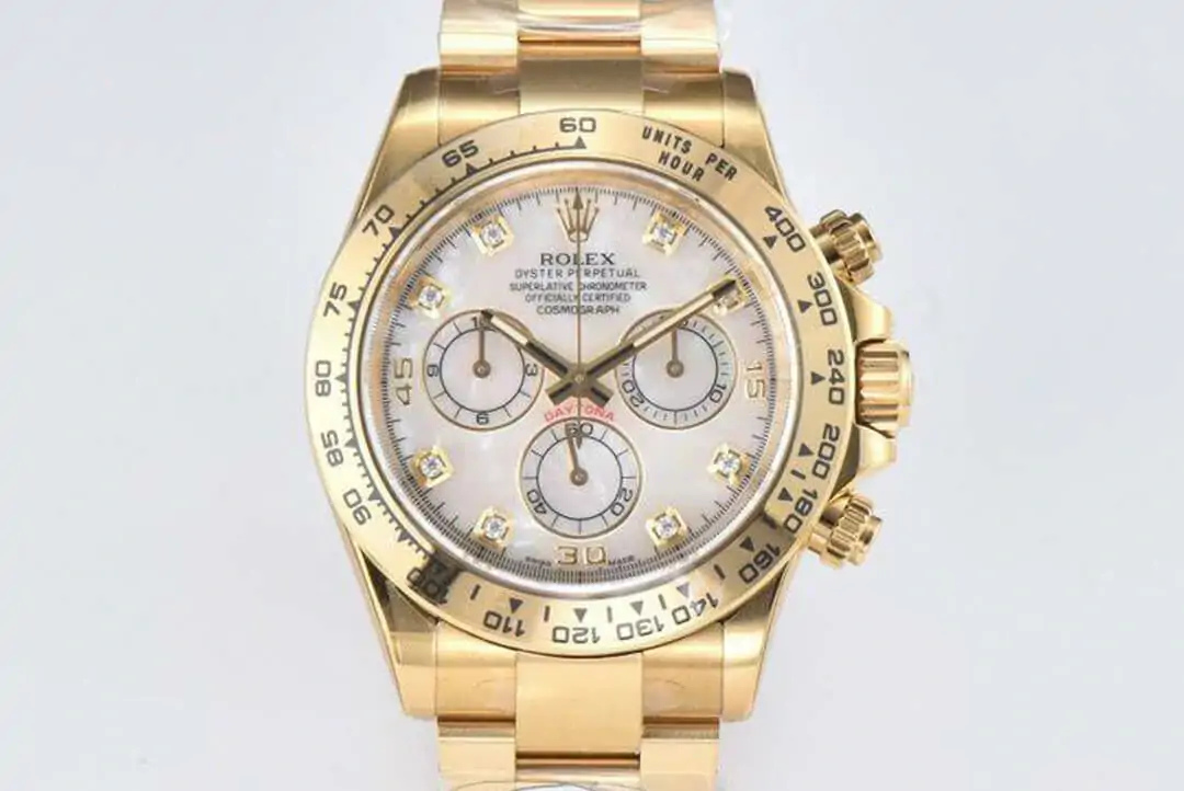 Rolex Cosmograph Daytona M116508-0007 Clean Factory Gold Strap