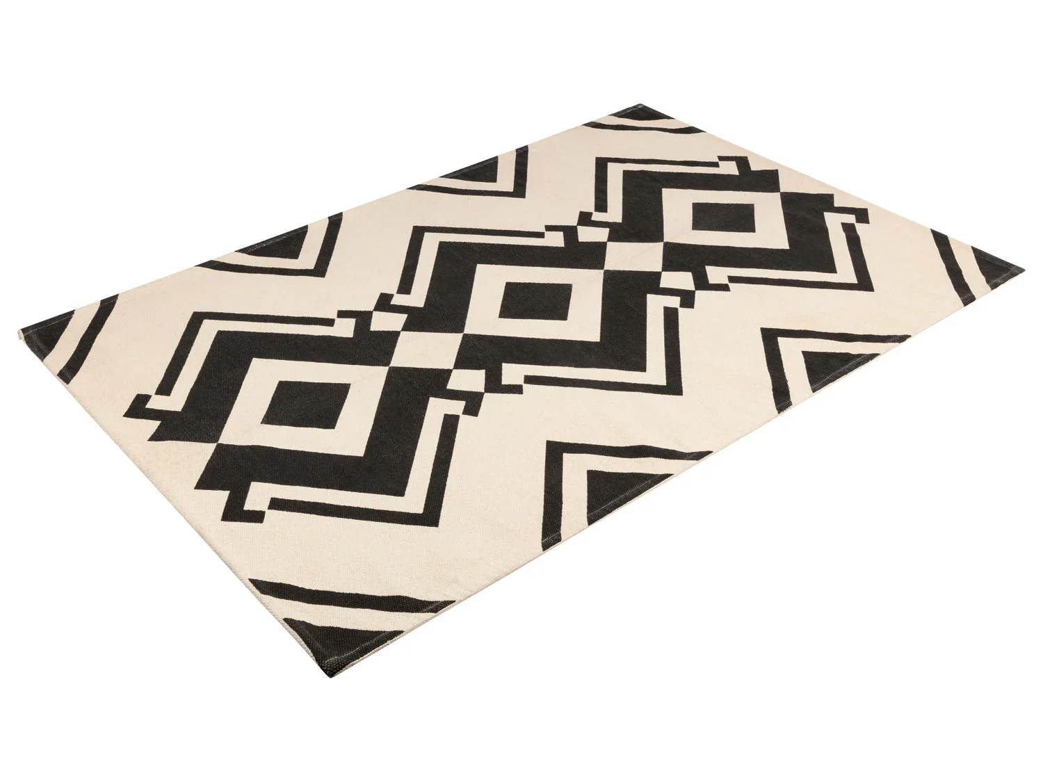 LIVARNO home Tapis en coton, 140 x 200 cm