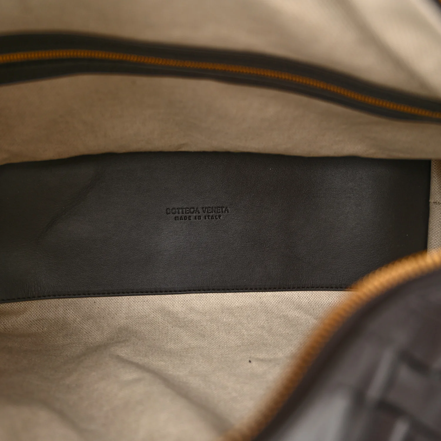 Nappa Intrecciato Medium Loop Weekender Bag Fondant