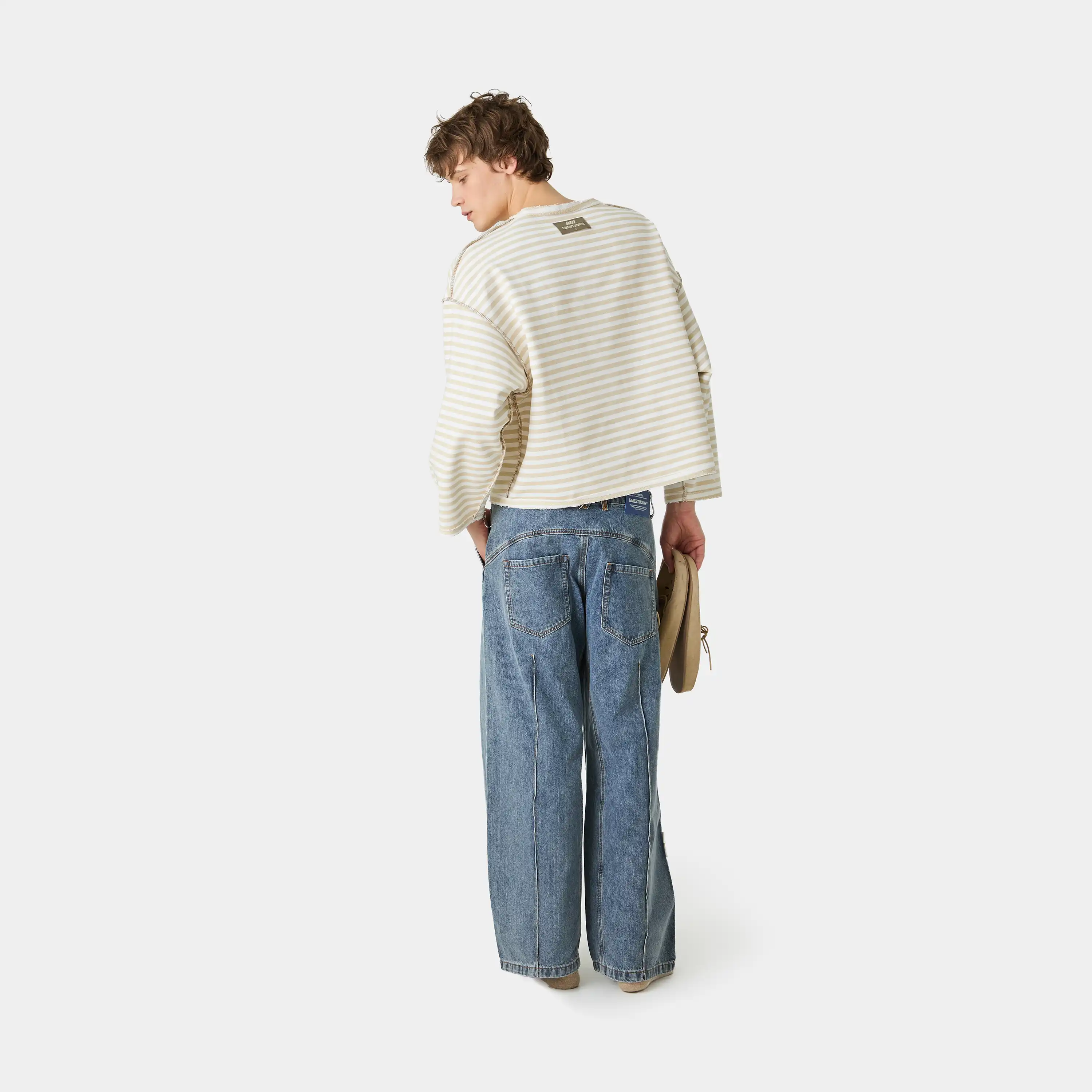 Sade Off Sand Reverse Crewneck