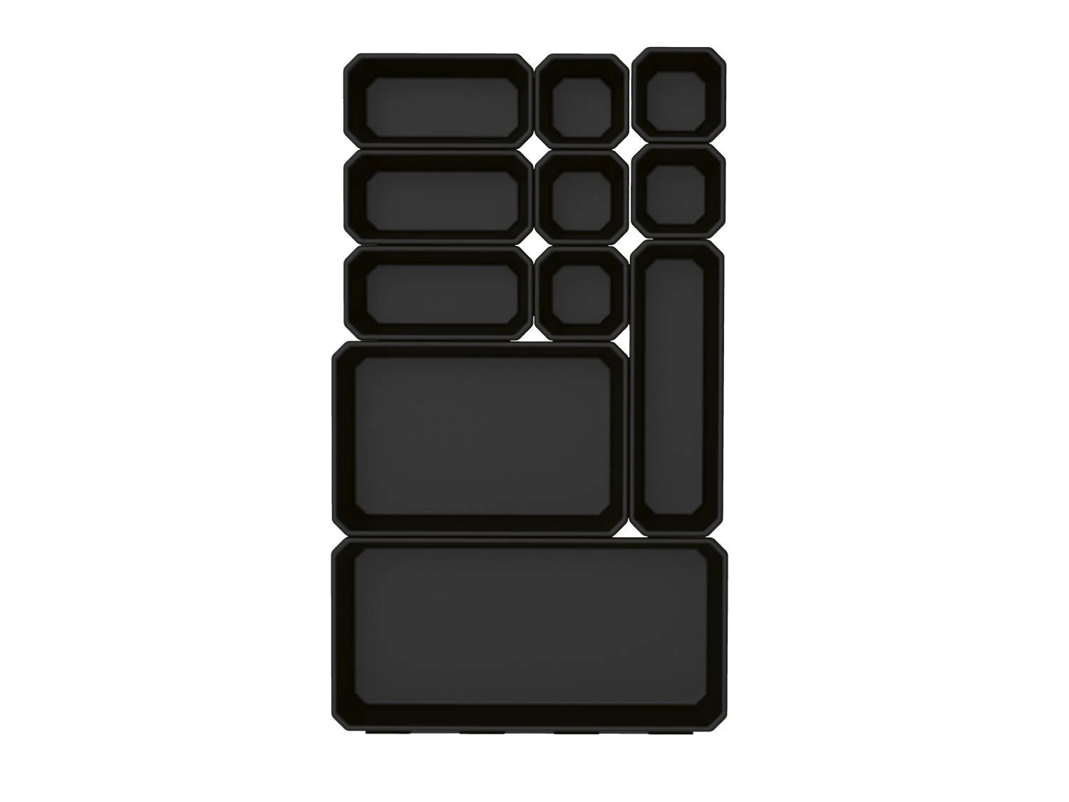 PARKSIDE Set de 20 bacs de rangement