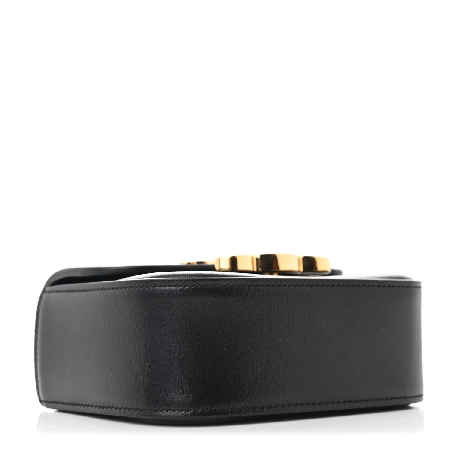 Shiny Calfskin Mini Triomphe Black