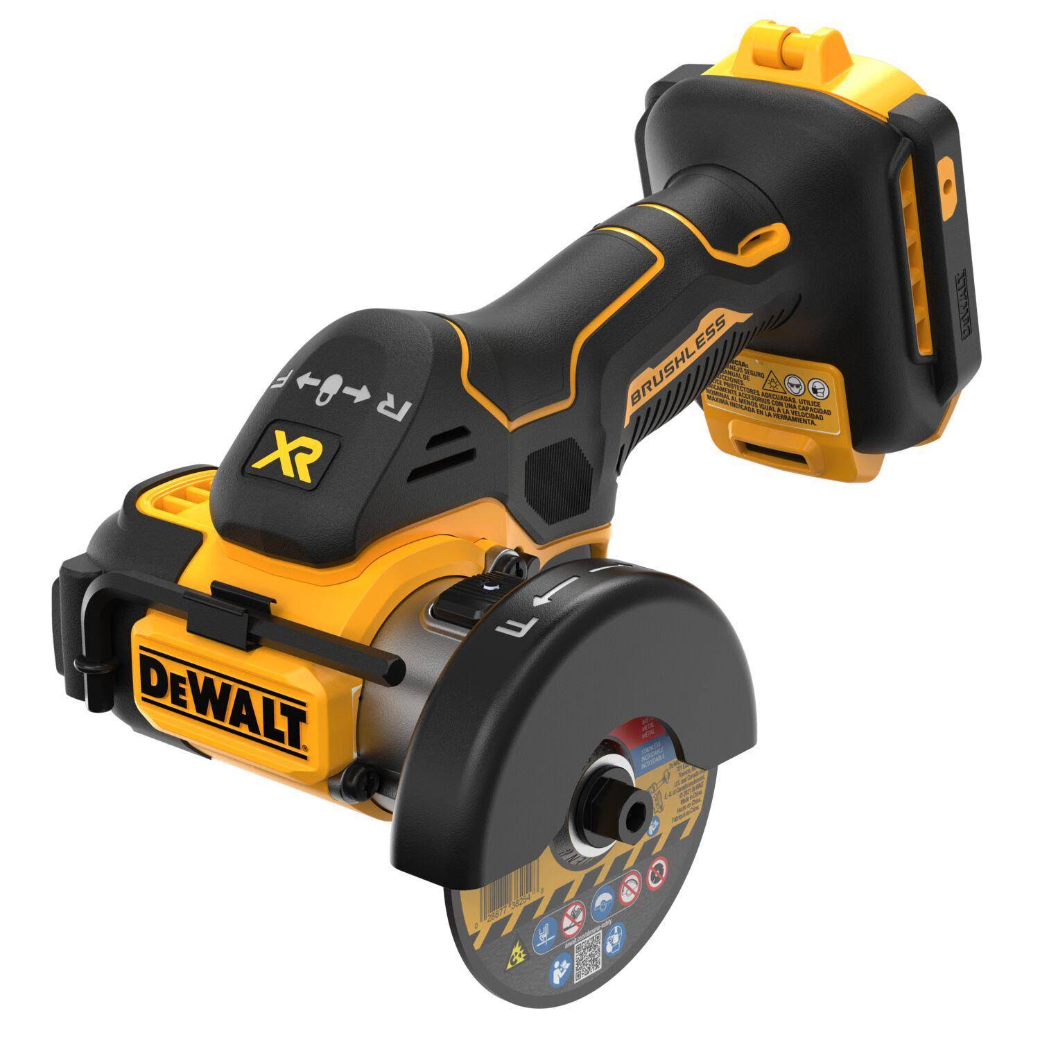 DeWalt DCS438B 20V MAX* XR Brushless Cordless 3 in Cut-Off Tool