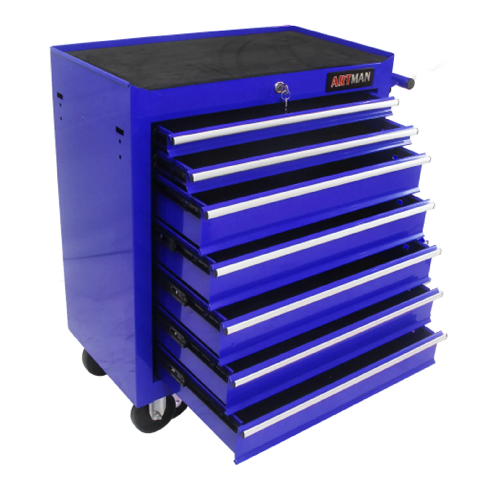 ARTMAN 7 Drawer Tool Rolling Storage Cart ,Tool Boxes Tool Chest with Wheels and Drawers for Garage Workshop Warehouse