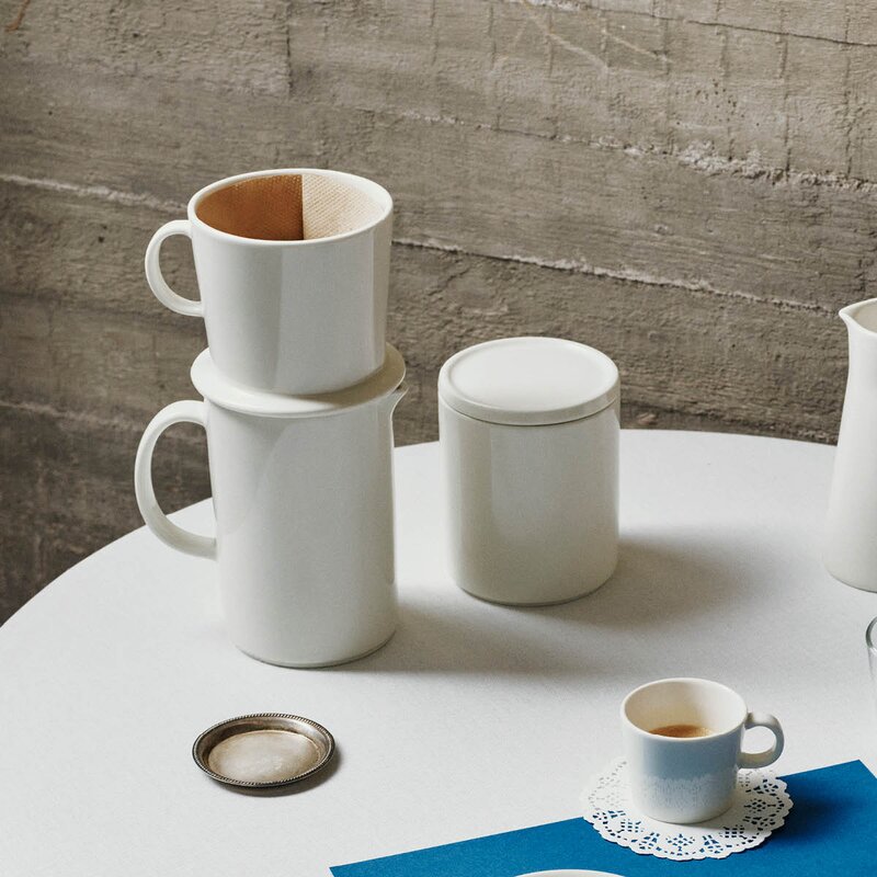 Teema kaffekanne 0,8L hvit