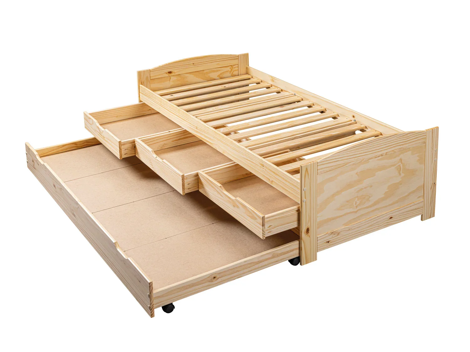 Inter Link Lit banquette 3 tiroirs, 205 x 63 x 96 cm