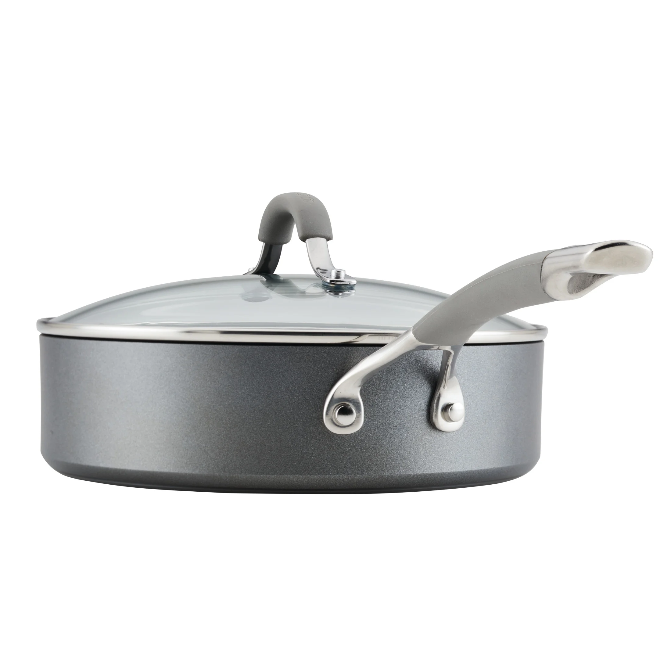 Circulon Elementum Hard - Anodized Nonstick Cookware Set, 10 - Piece, Gray