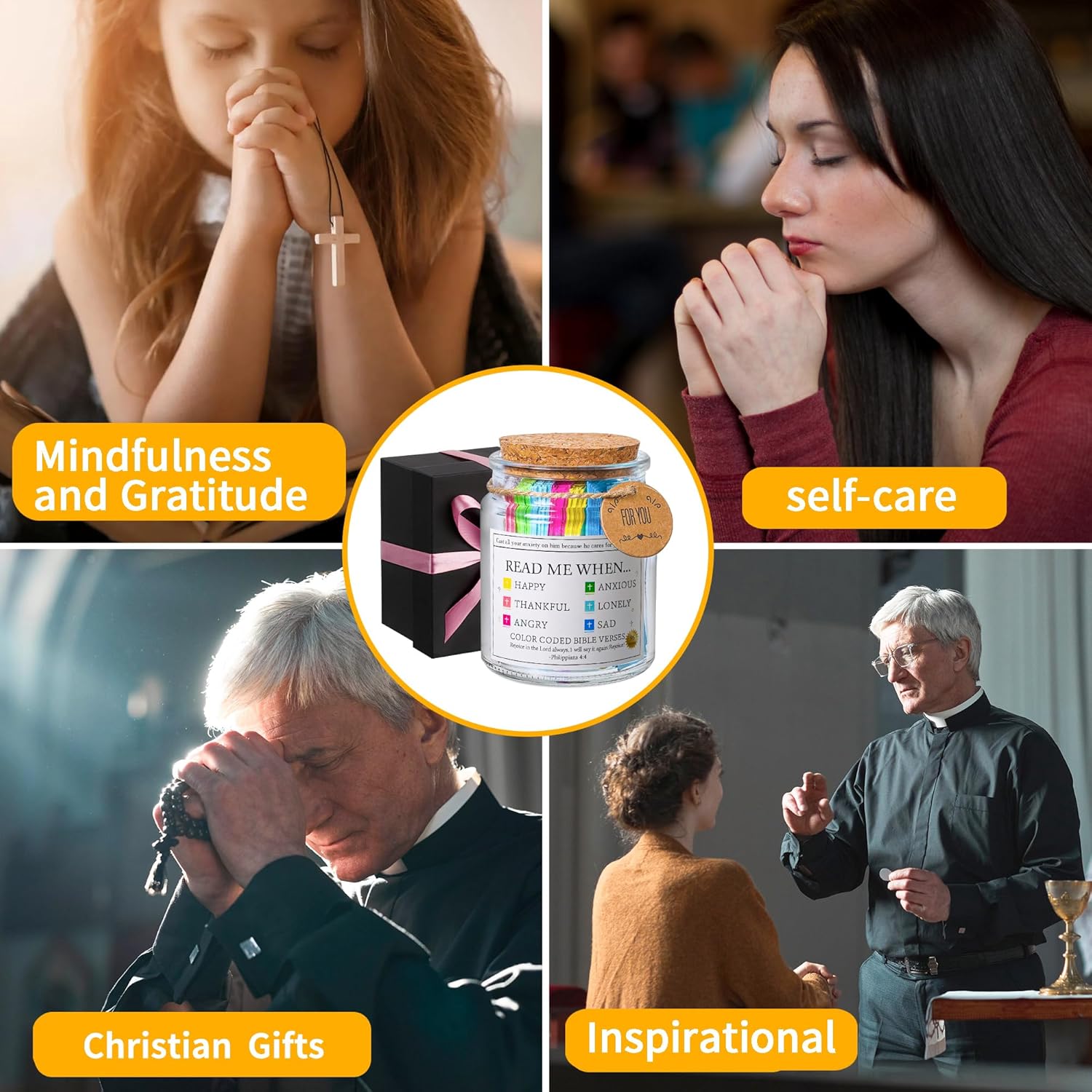 Read Me When Bible Verses Jar for Daily Encouragement