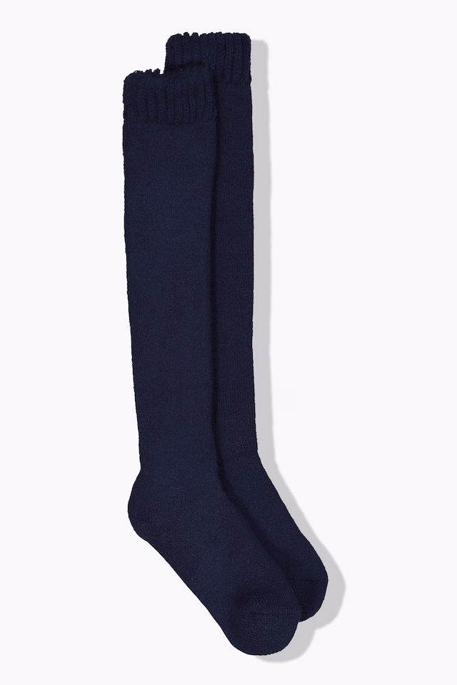 Fleece-Lined Knee Socks