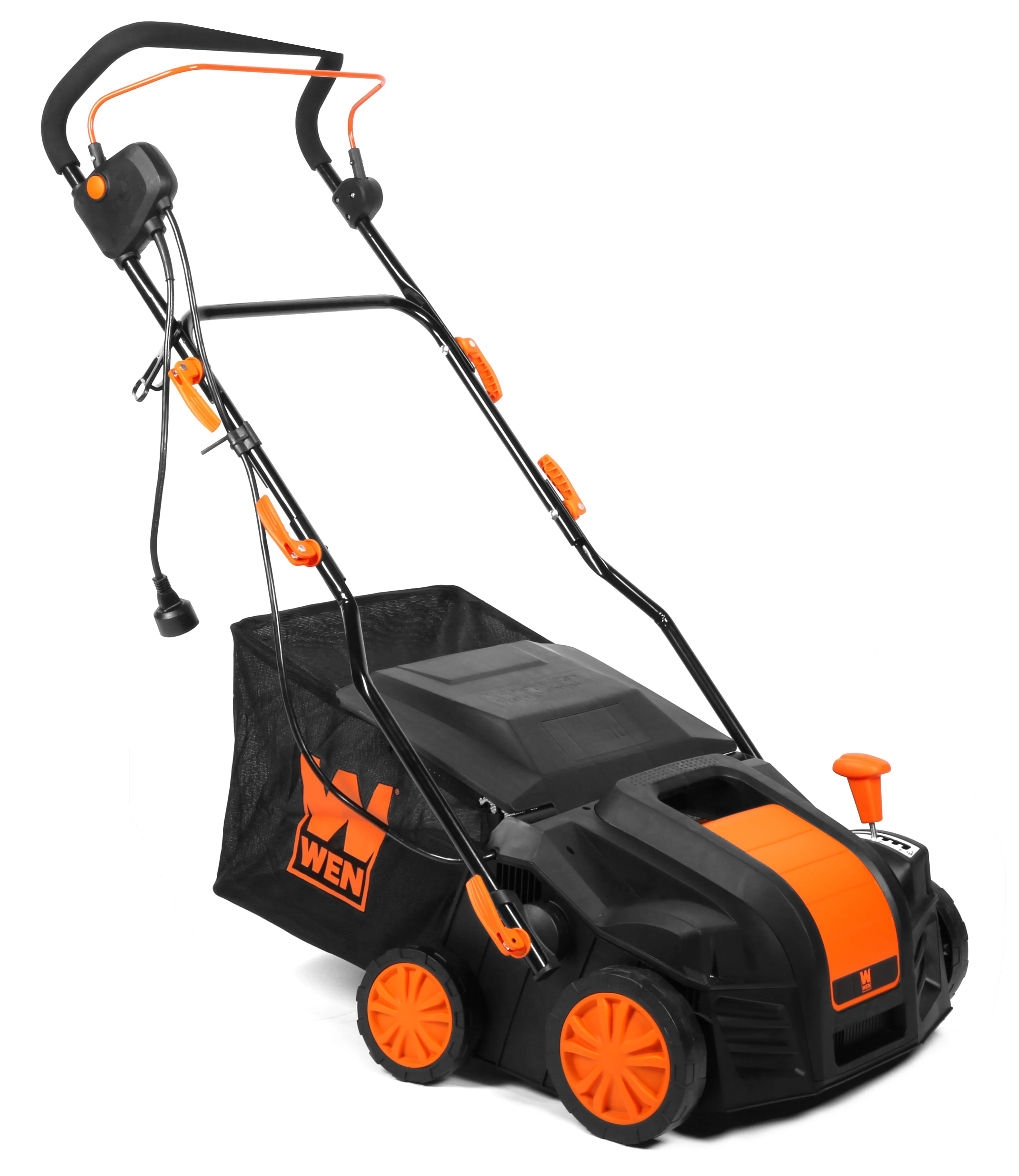 WEN 2 in 1 16 15 Amp Corded Electric Self Propelled Walk - Behind Dethatcher and Scarifier