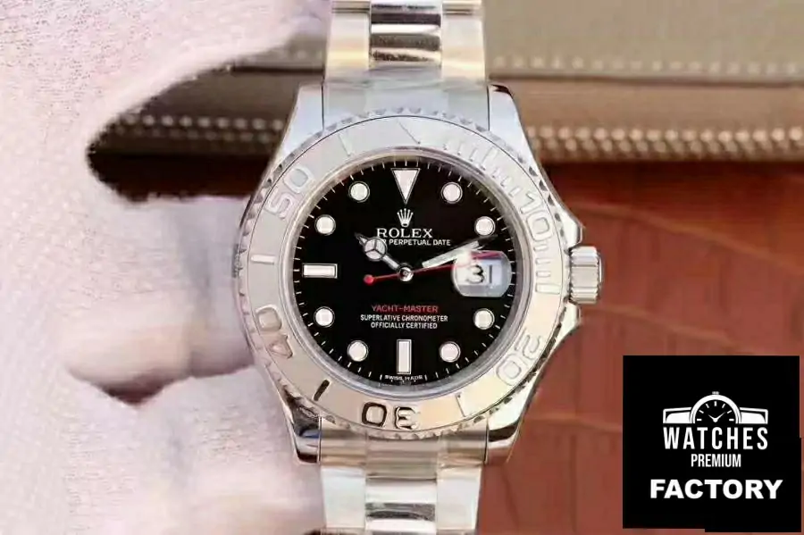 Rolex Yacht Master 116622 40mm EW Factory Black Dial
