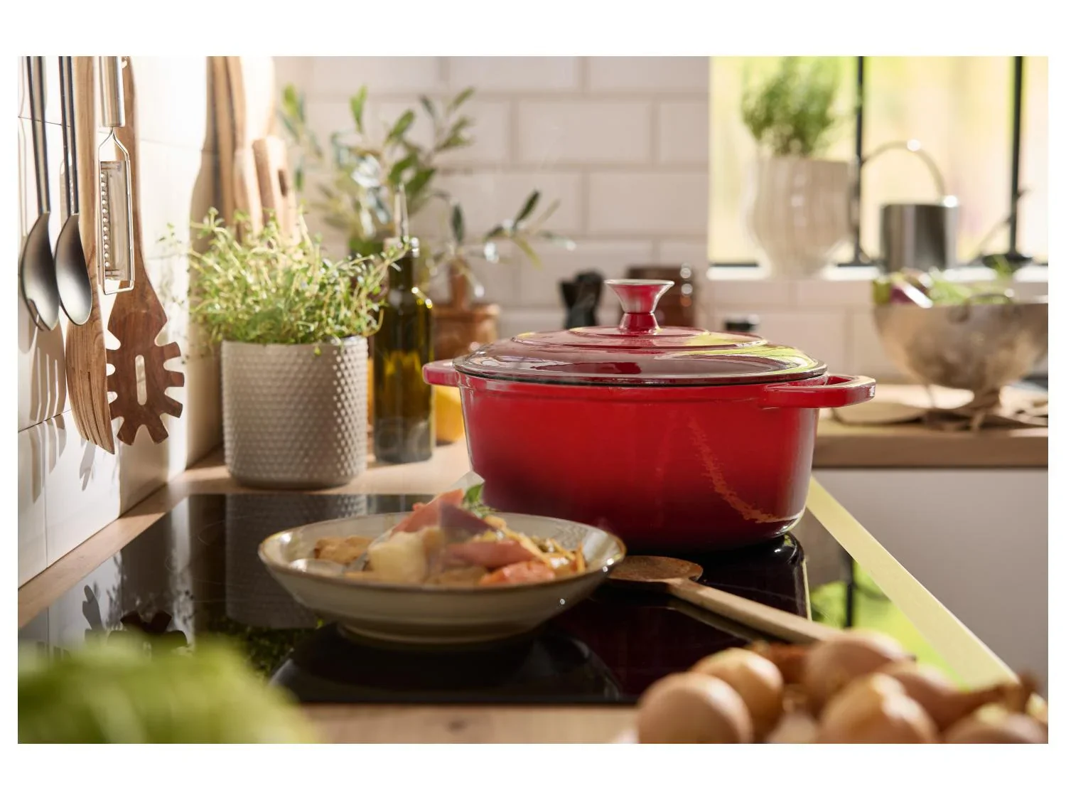 SILVERCREST Faitout en fonte Premium, 28 cm